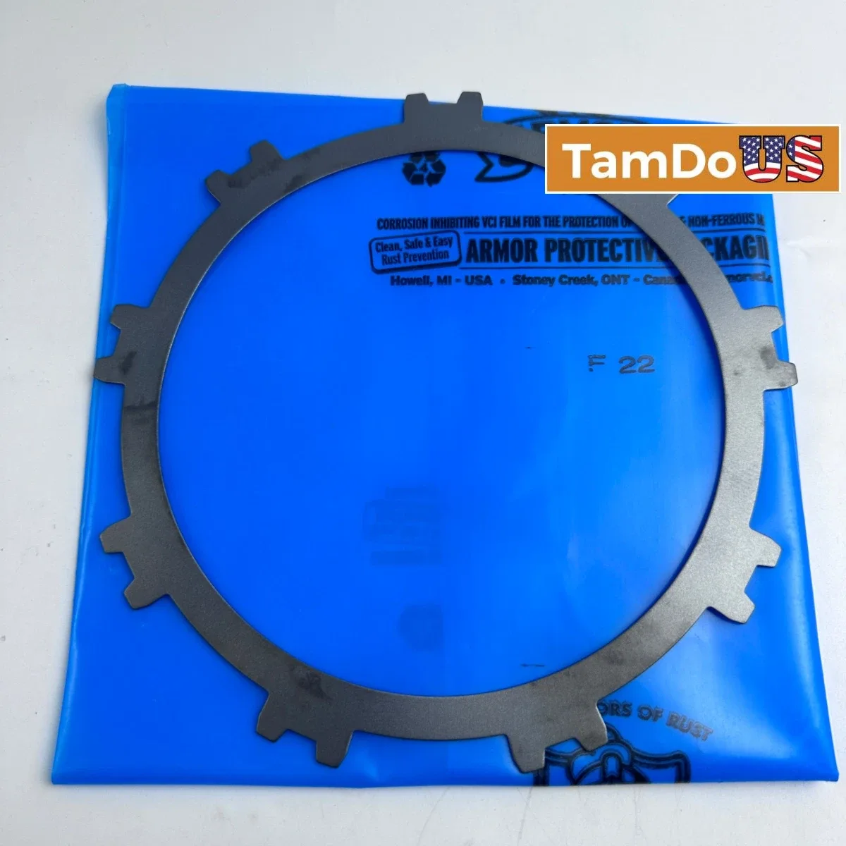 F22 Outer 12-Lug Steel Clutch Plate for Automatic Gearbox OEM-F22-12LUG