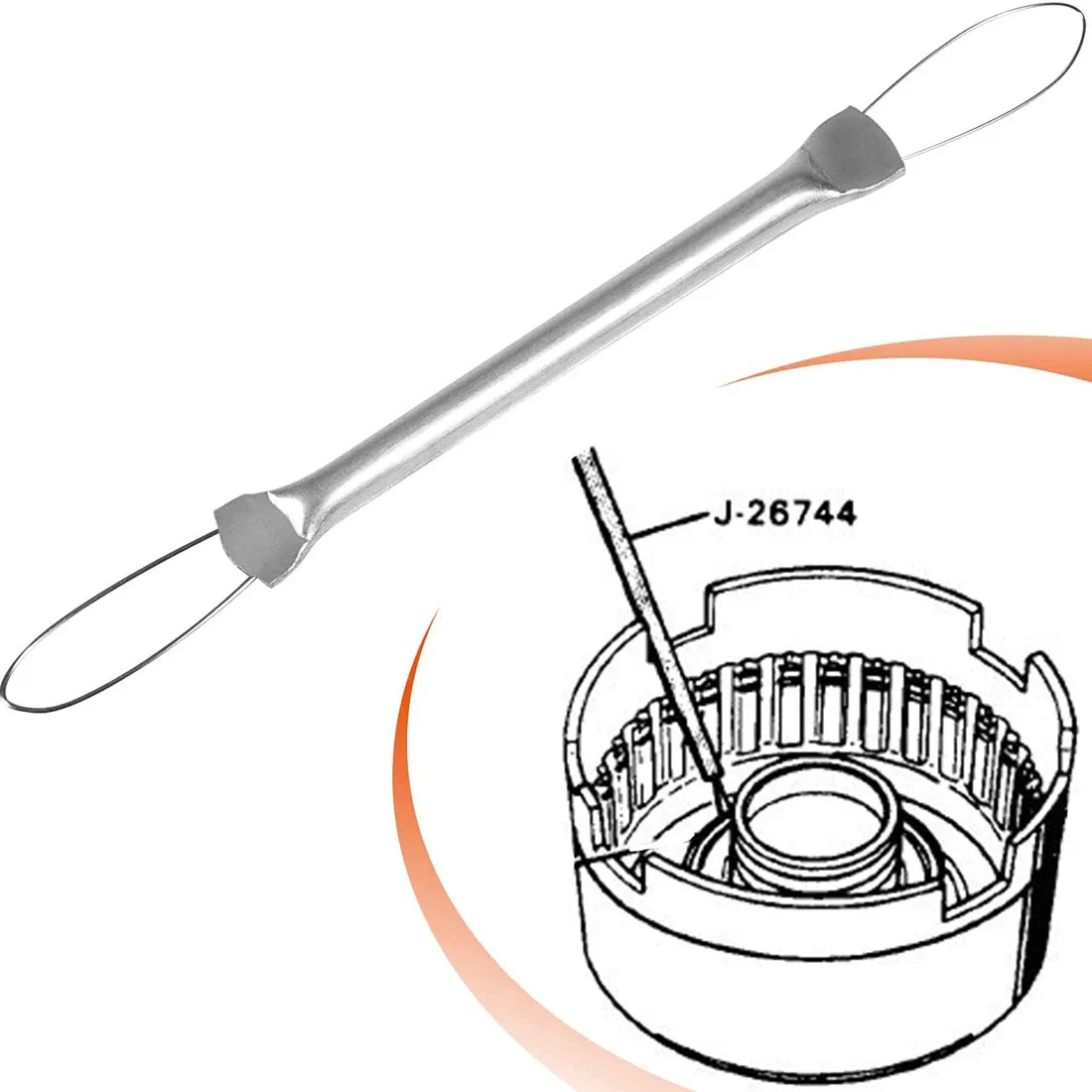 Transmission Lip Seal Installer/Remover T-0015 J-26744-A