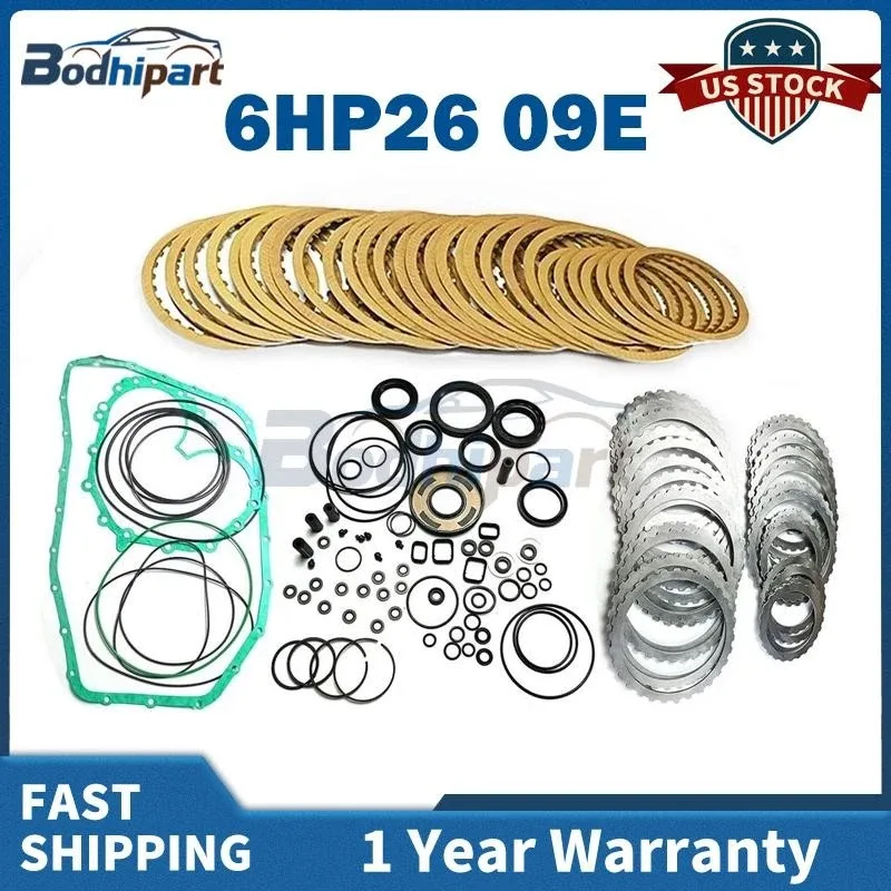 VW Audi Transmission Rebuild Kit ZF 6HP26 / 6HP28 MPN 6HP26 ZF6HP26 09E