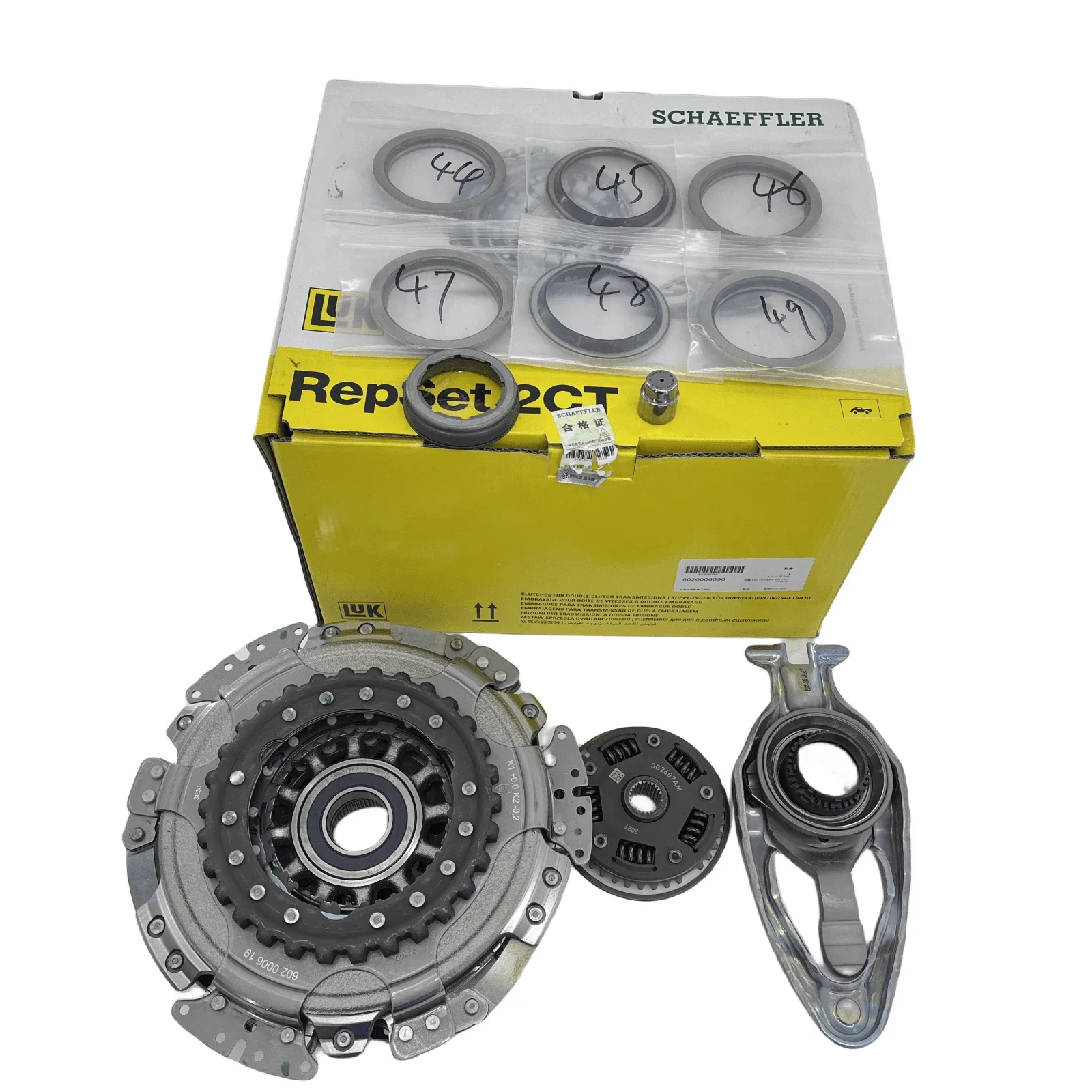 LuK Dual Clutch Plate 0AM198140L for Audi A3 / VW Golf Jetta Passat 1.2T 1.4T (DQ200 7‑speed)
