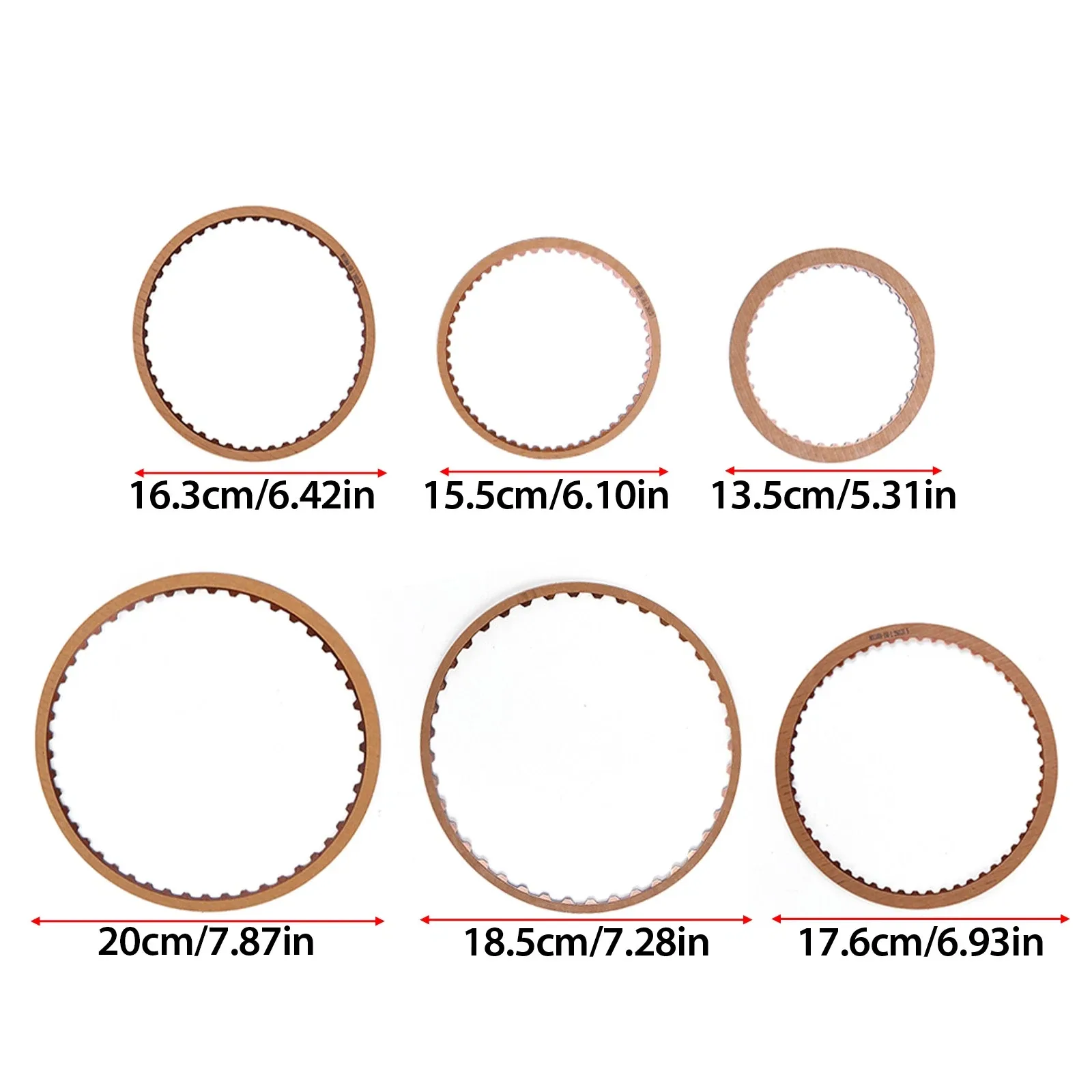 AMH-Value UA80/UA80E/UA80F Transmission Overhaul Clutch Rebuild Friction Plates Kit image 4