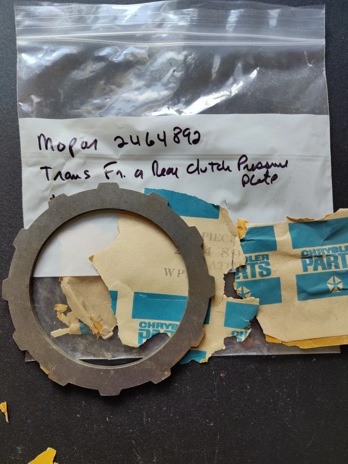 1964-1968 Mopar Clutch Pressure Plate 2464892
