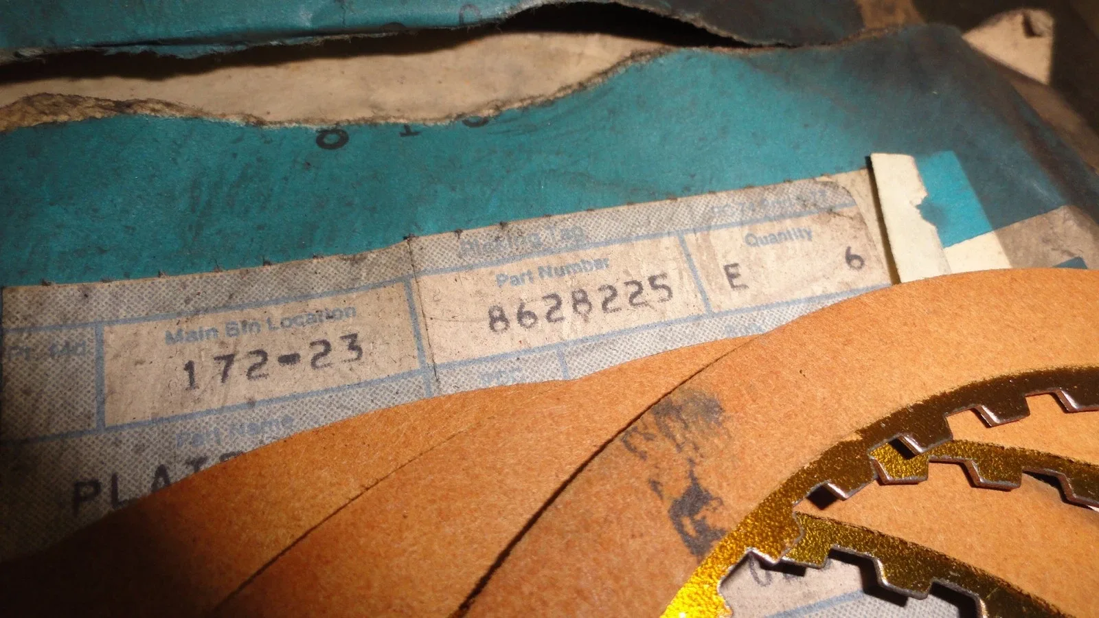 1979 Cadillac Transmission Clutch Plate GM 8628225 image 3