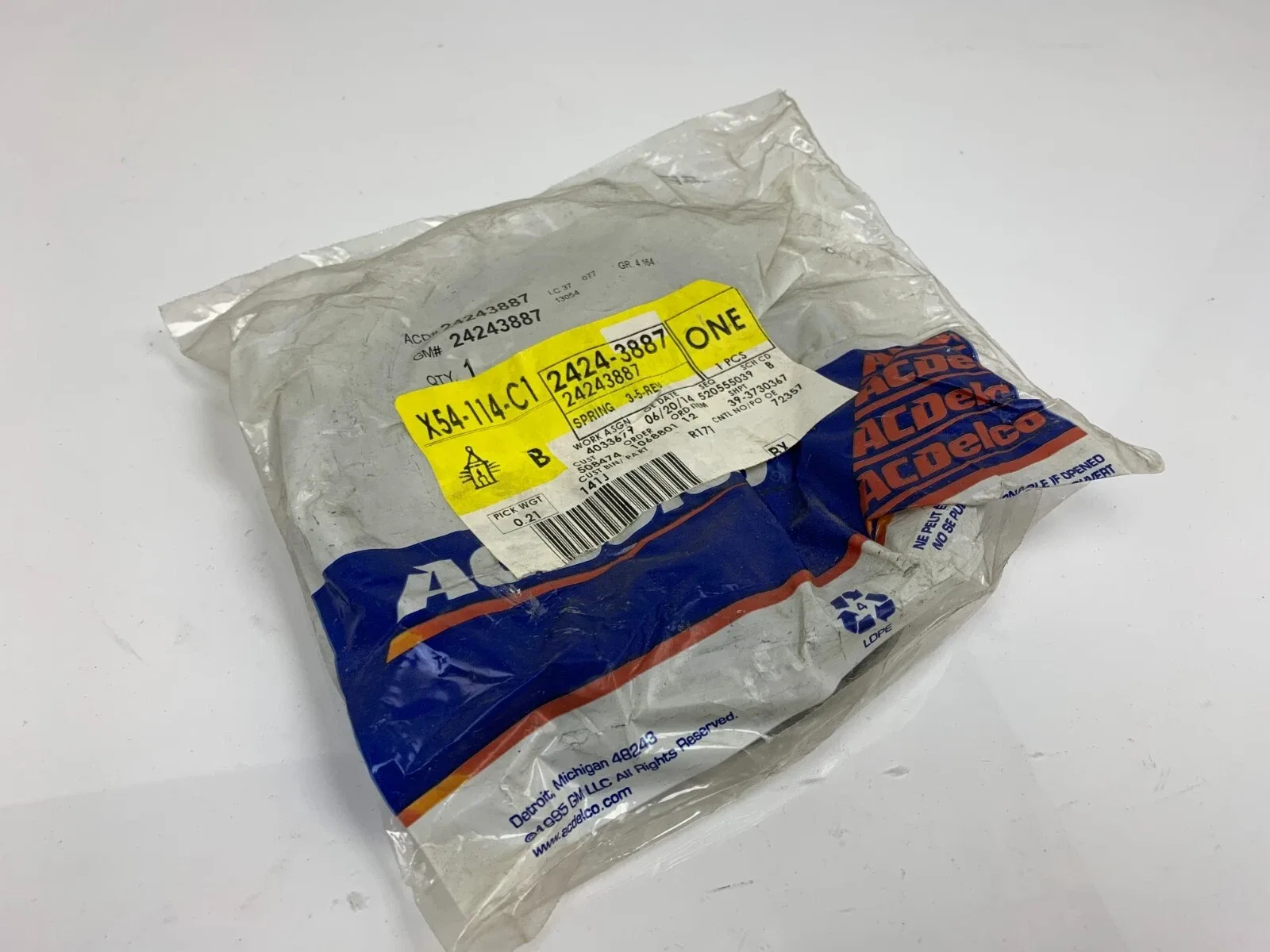GM 24243887 3-5 Reverse Clutch Spring for Automatic Transmission