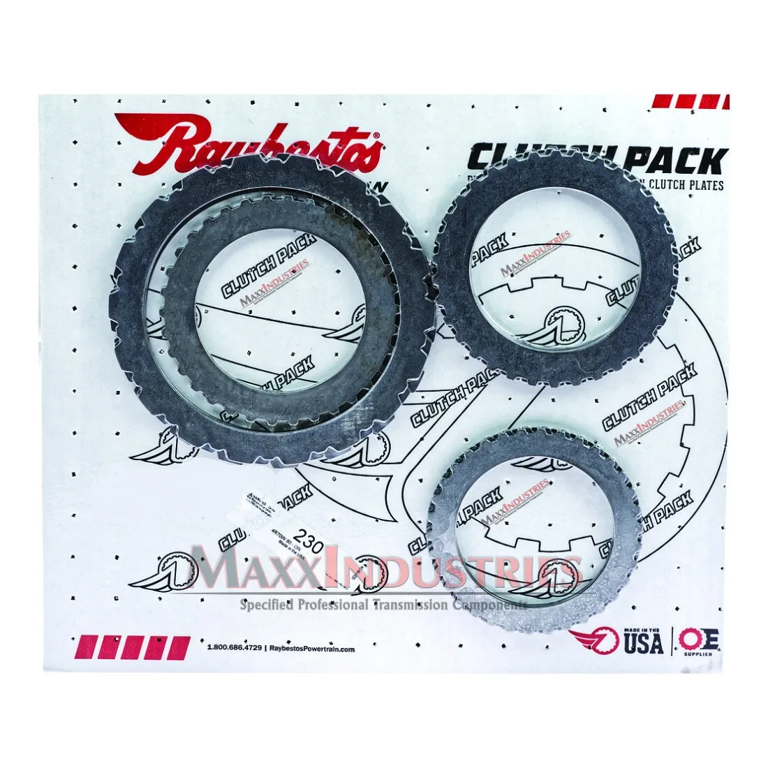 1990-UP Ford AODE / 4R70W / 4R75 Clutch Plate Rebuild Kit 17pc – Raybestos 000230