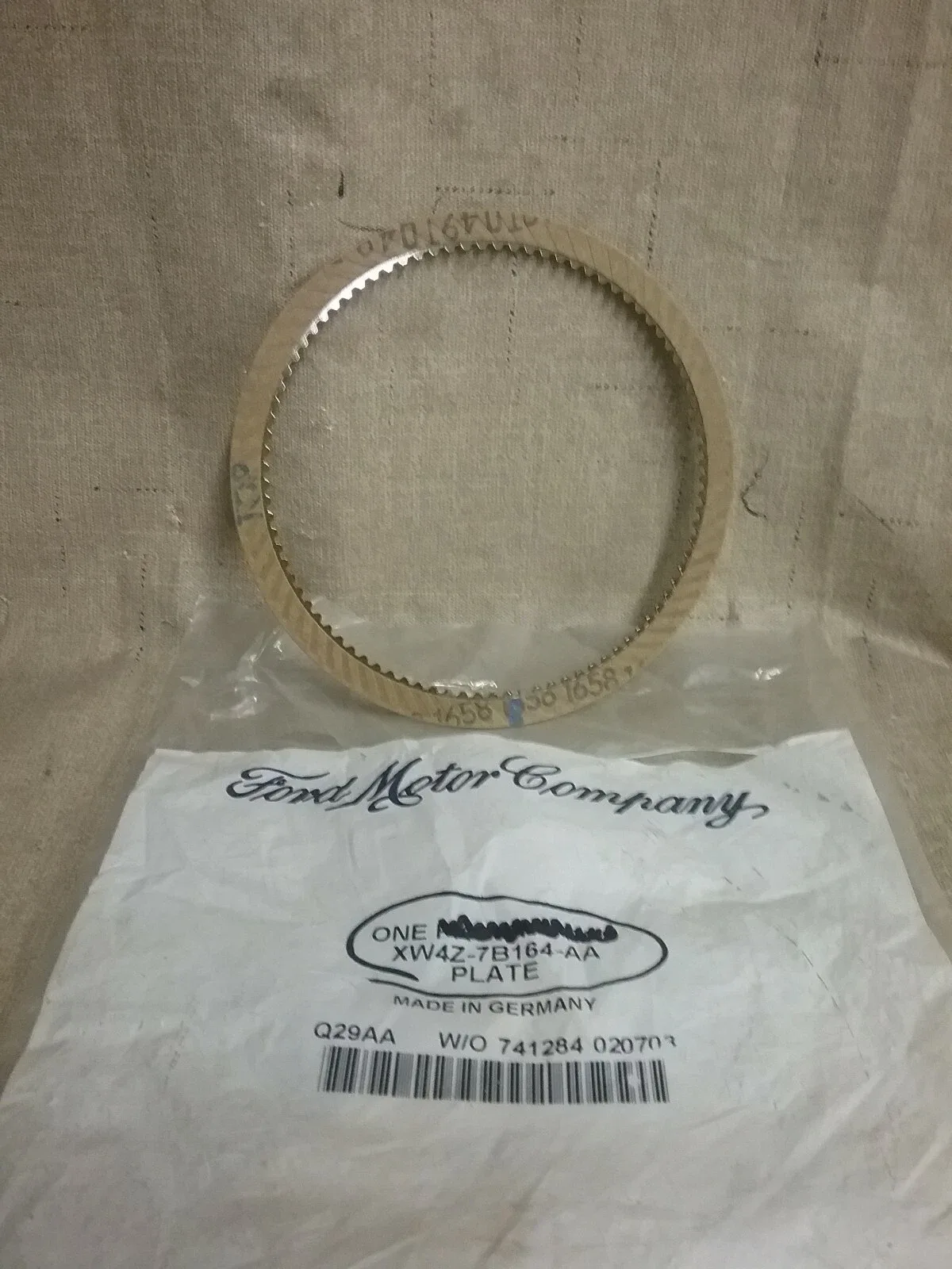 Ford XW4Z-7B164-AA Automatic Transmission Clutch Plate
