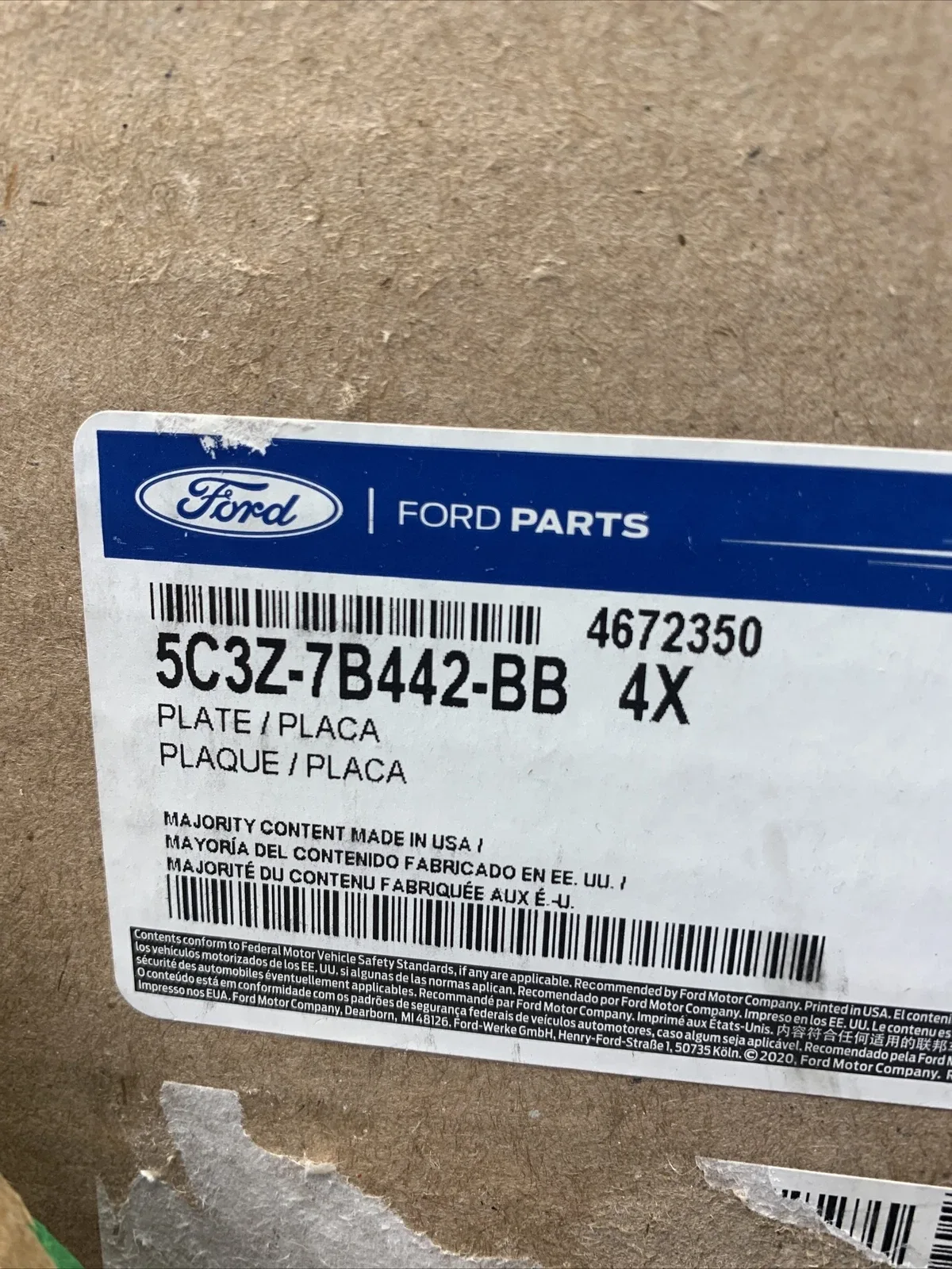 Ford Automatic Transmission Clutch Plate 5C3Z-7B442-BB image 4