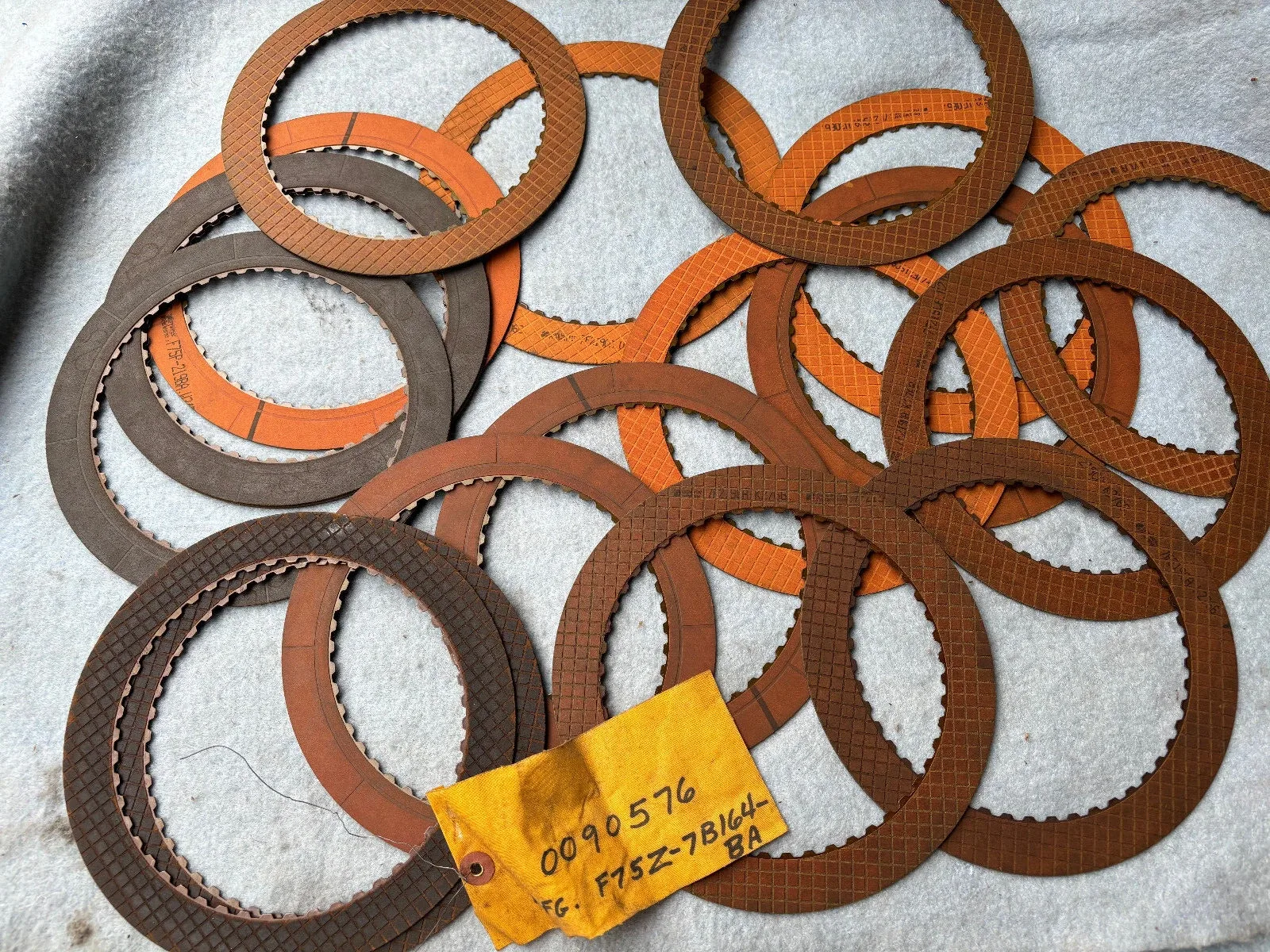 Ford Clutch Plates F75Z-7B164-BA (New Old Stock)