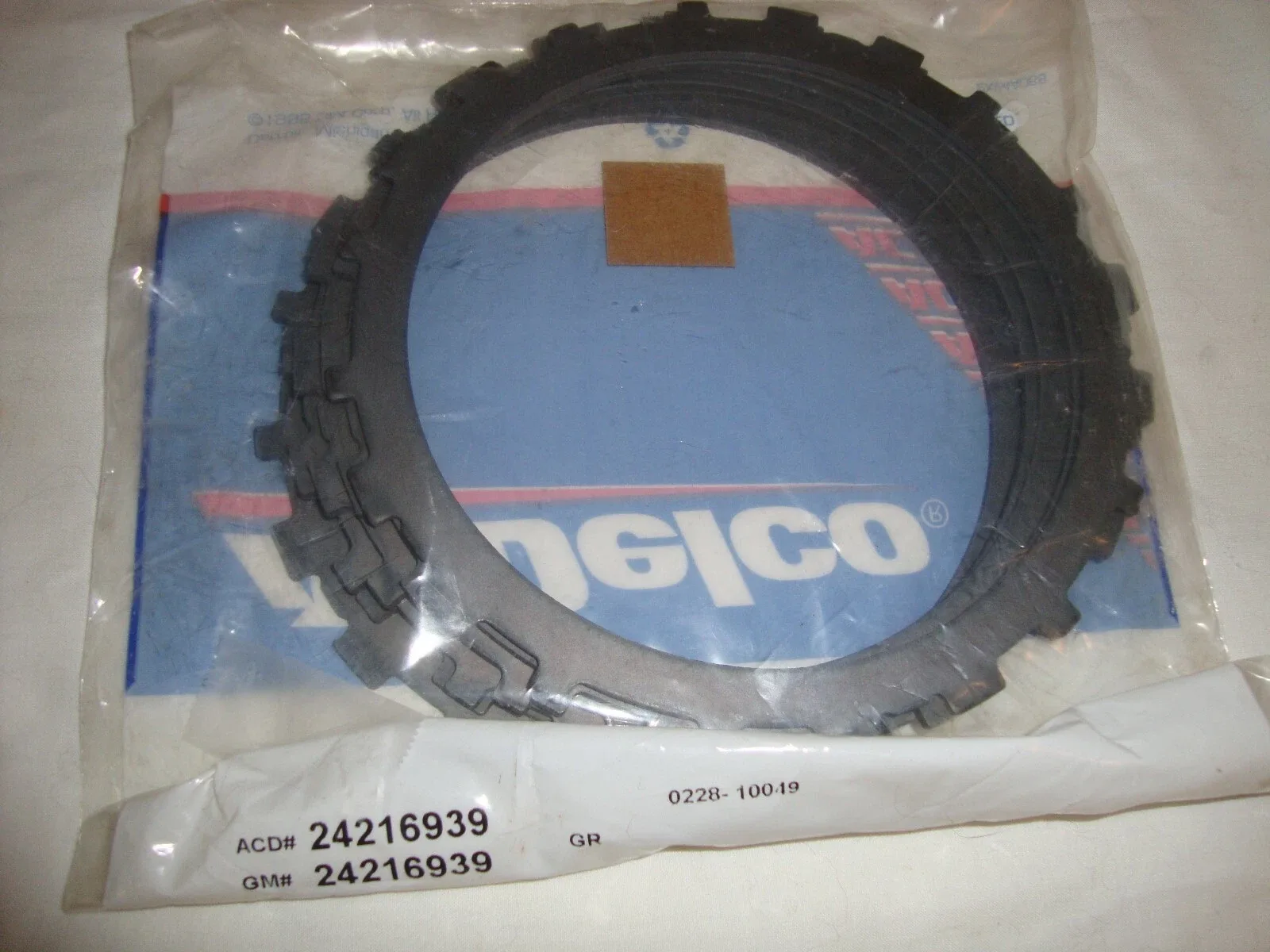 GM 3-4 Clutch Steel Plates MPN 24216939