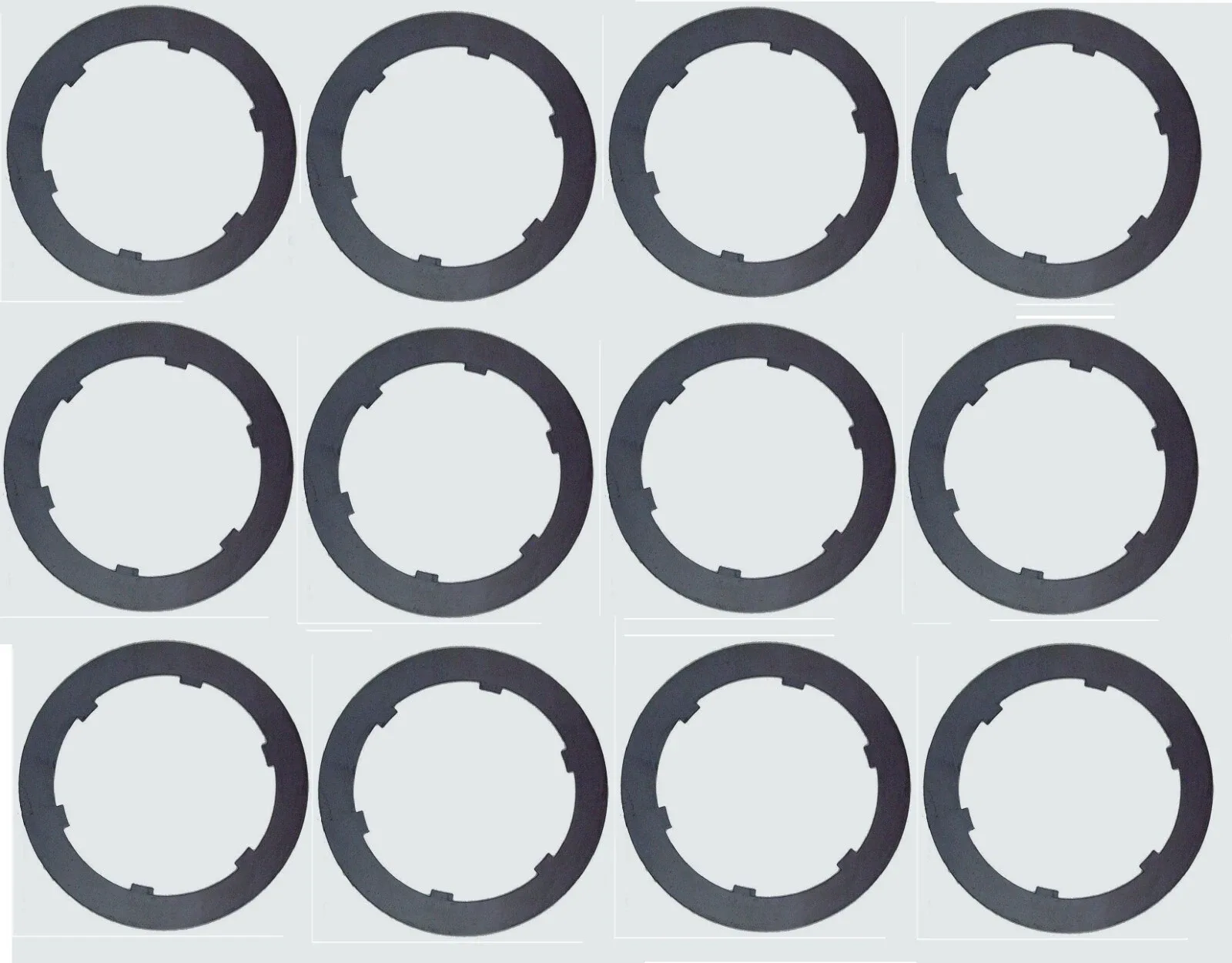 (12-Disc) Clutch Plate, "Small", Carbon Friction, Model-T, Jack Rabbit 1909-1927