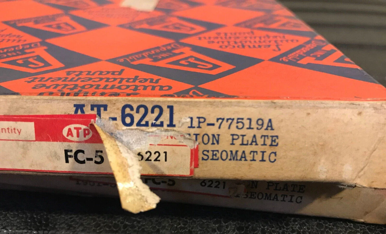 Lempco Clutch Plates Set of 7 - Fits Ford / John Deere / Massey - 1P77519A image 3