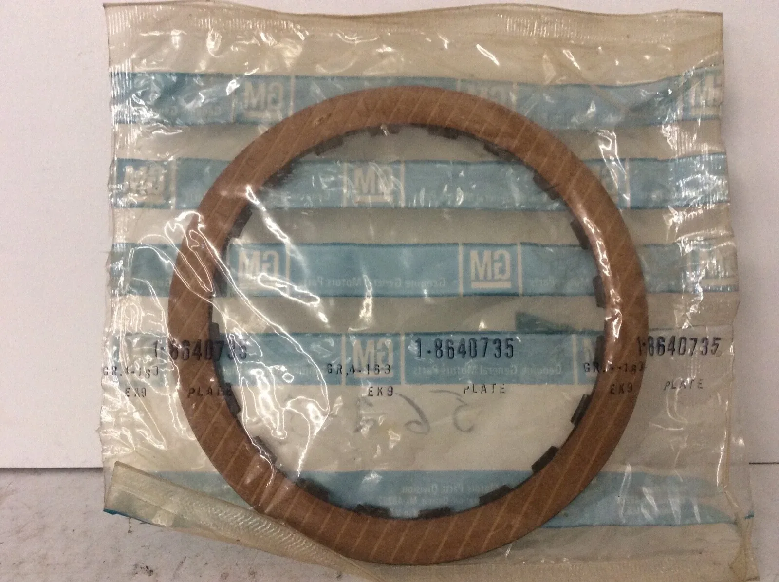 GM 8640735 Automatic Transmission Clutch Plate (NOS)