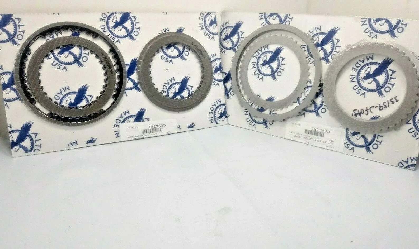 JF015E RE0F11A Friction Clutch & Steel Plate Module Kit — 33119-JF015 / 33139-JF015 image 2