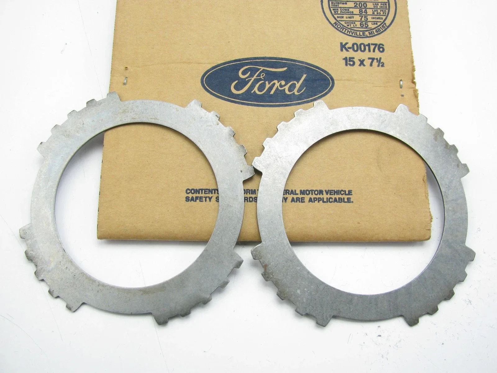 Ford Automatic Transmission Clutch Plate MPN F3RZ-7B442-D-2 (OEM)