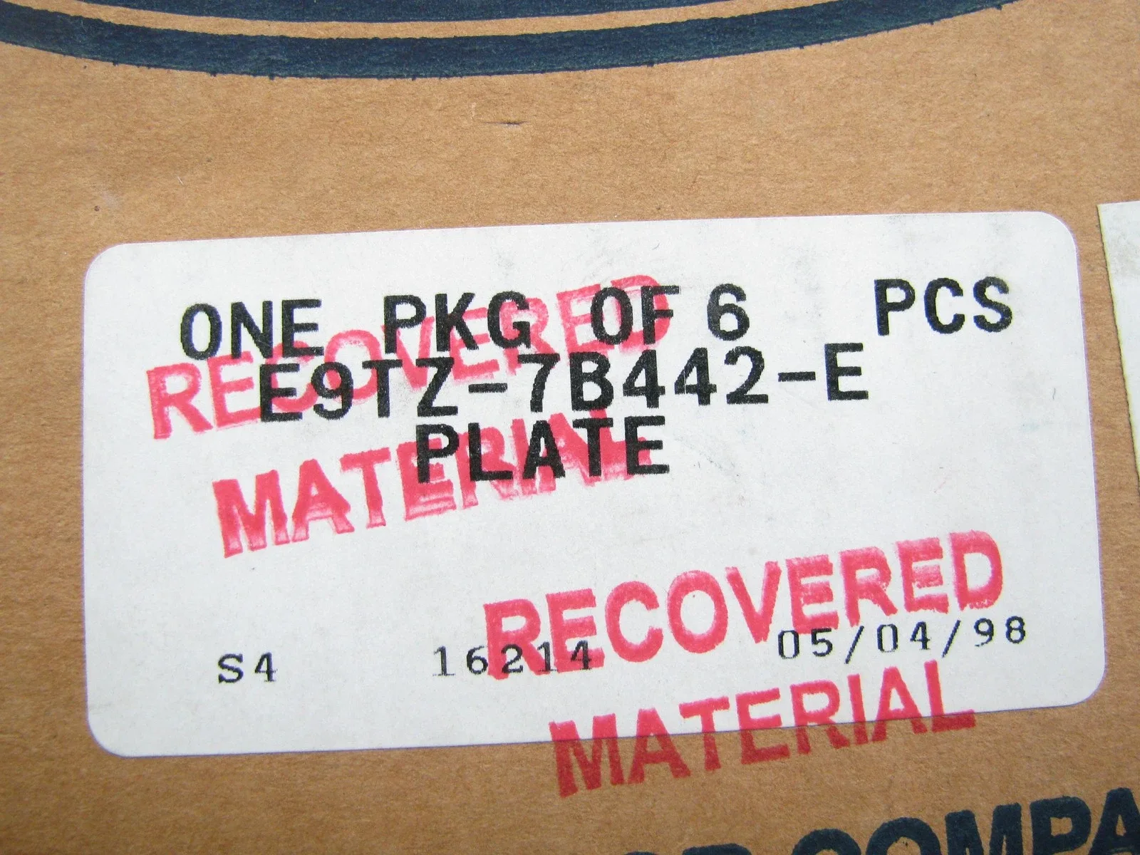 Ford Automatic Transmission Clutch Plate E9TZ-7B442-E (Pack of 6) image 2