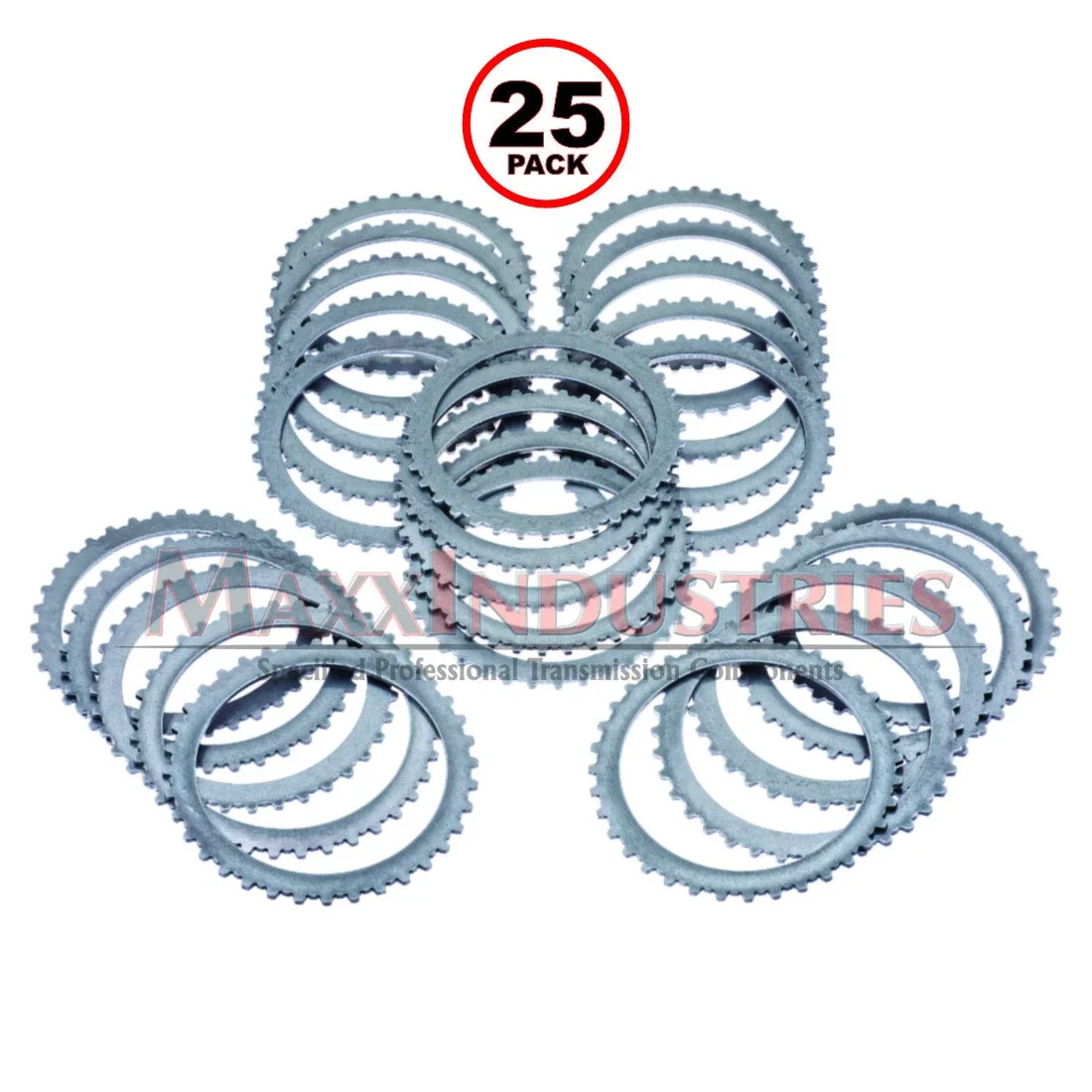 2006-UP 6L80/6L90 Transmission Steel Clutch Plates 25-Pack MPN 511186