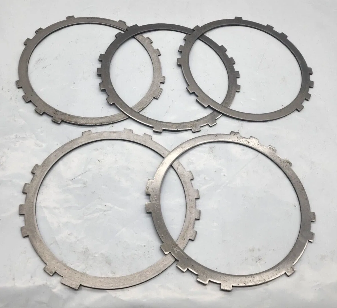 Clutch Plate Set (4) Steel .094" Thick 13T ID 5.527" OD 6.280" — Part 147120 image 2