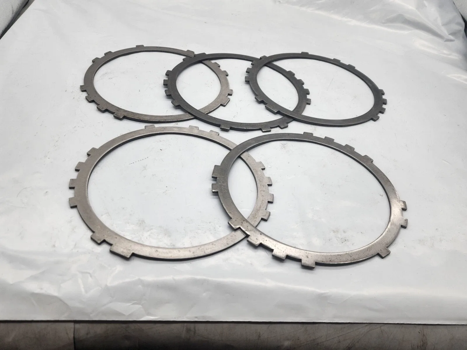 Clutch Plate Set (4) Steel .094" Thick 13T ID 5.527" OD 6.280" — Part 147120 image 4