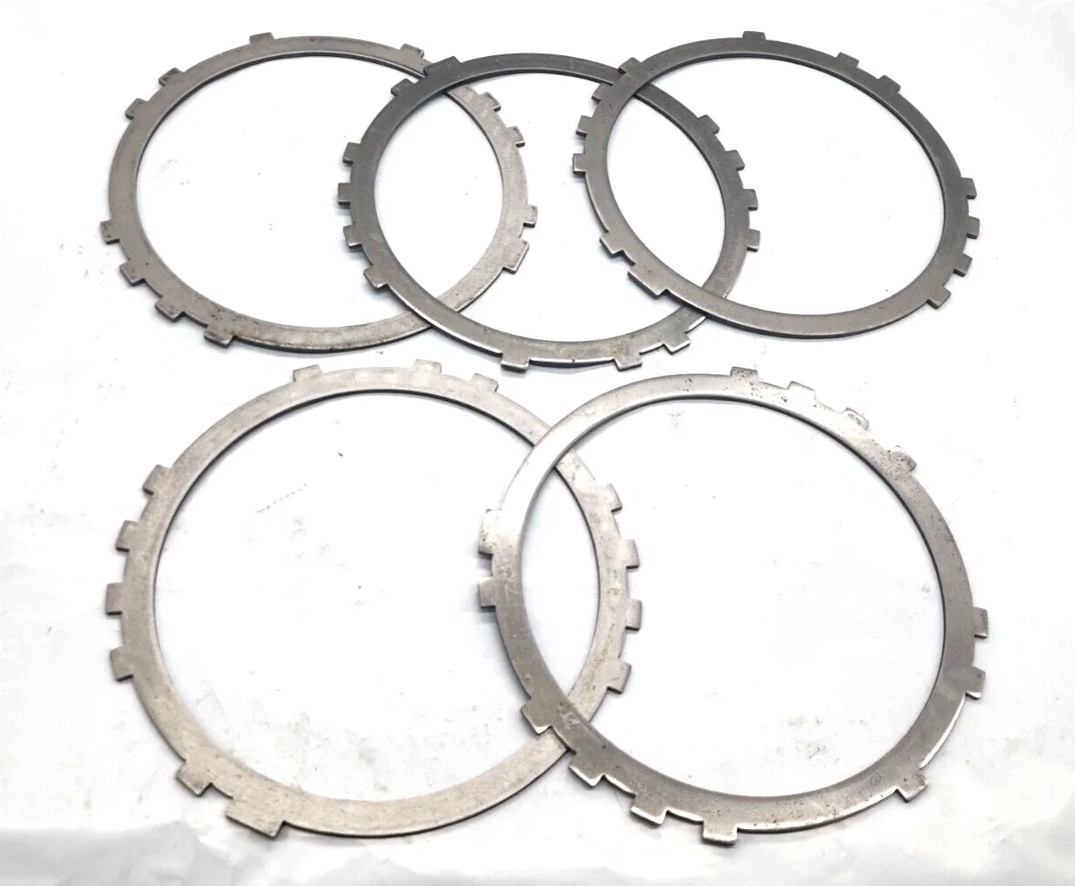 Clutch Plate Set (4) Steel .094" Thick 13T ID 5.527" OD 6.280" — Part 147120