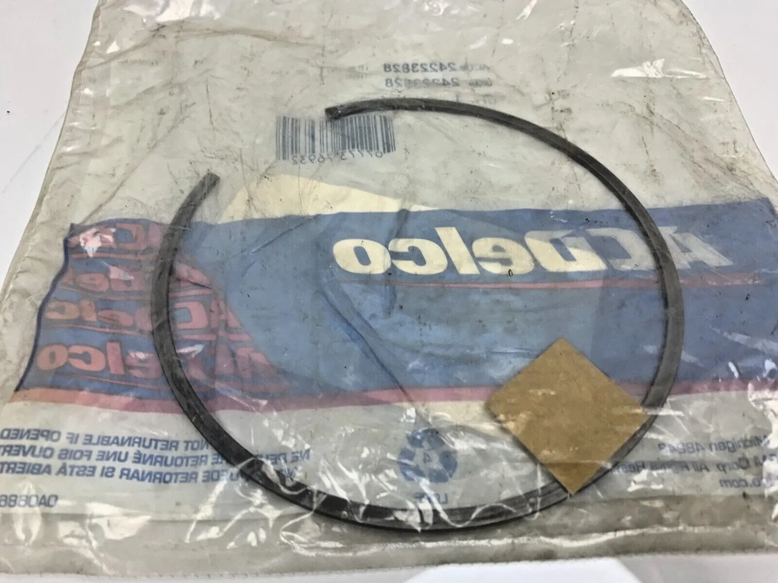 GM Transmission Clutch Backing Plate Retaining Ring MPN 24263705 (Supersedes 24223828) image 2