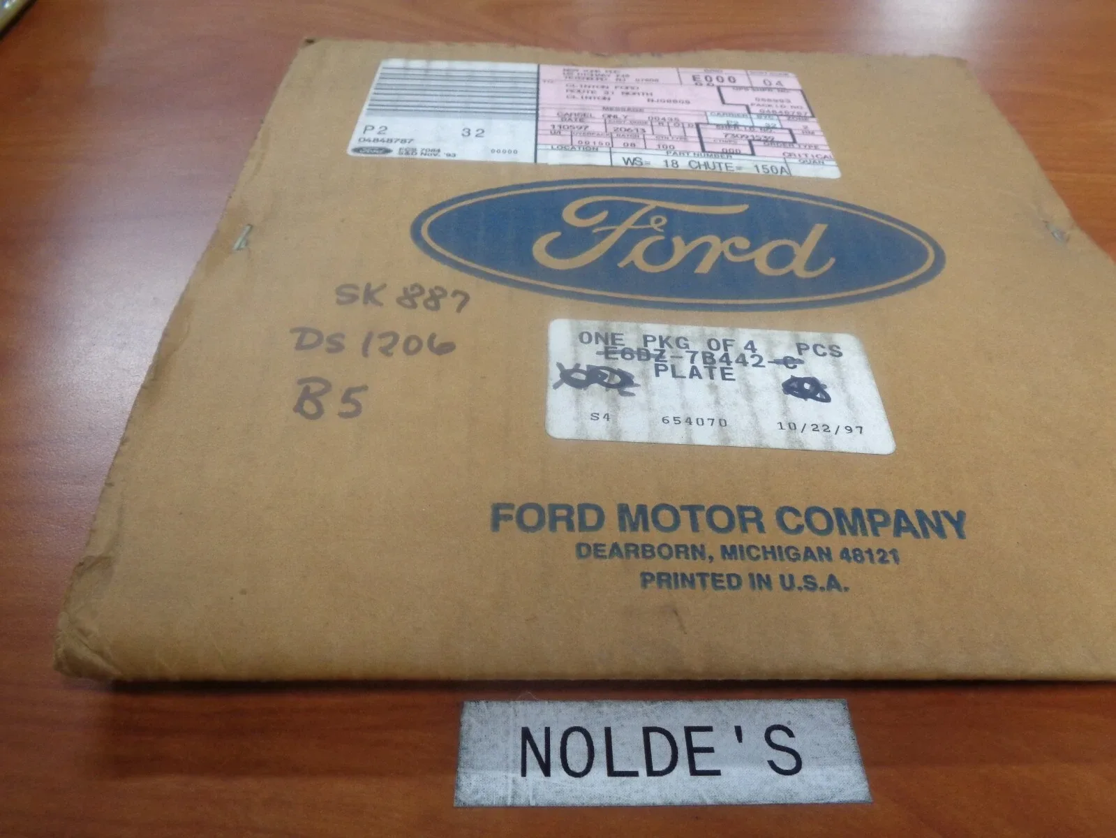 Ford Clutch Plates 4pc - E6DZ-7B442-C (NOS) image 3