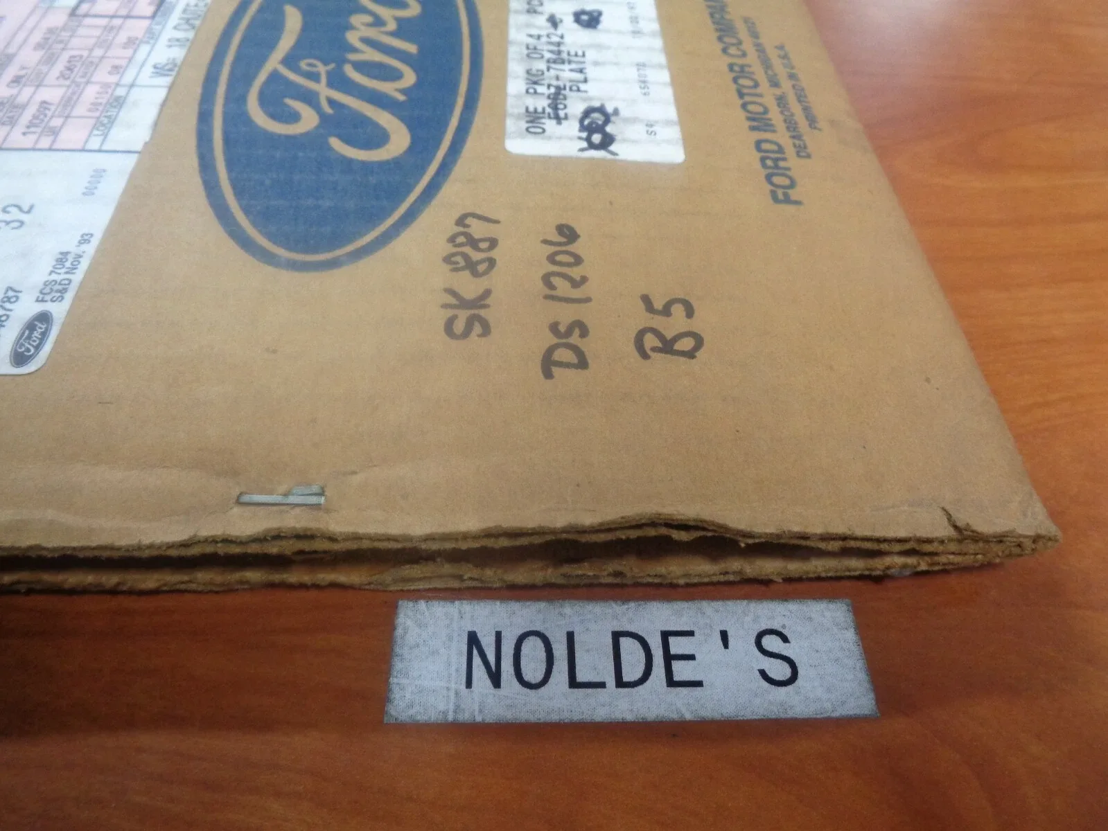 Ford Clutch Plates 4pc - E6DZ-7B442-C (NOS) image 4