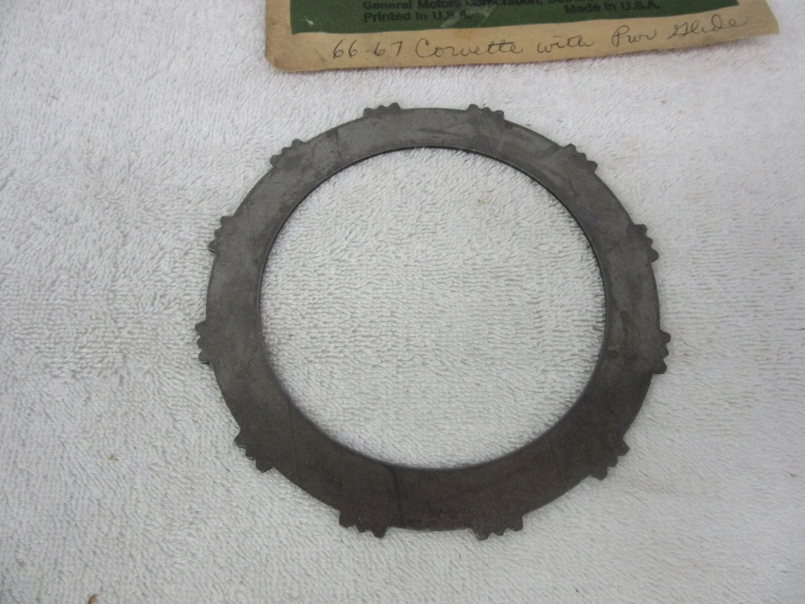 1966-1972 Chevrolet Forward Clutch Driven Plate GM 3883903 image 2