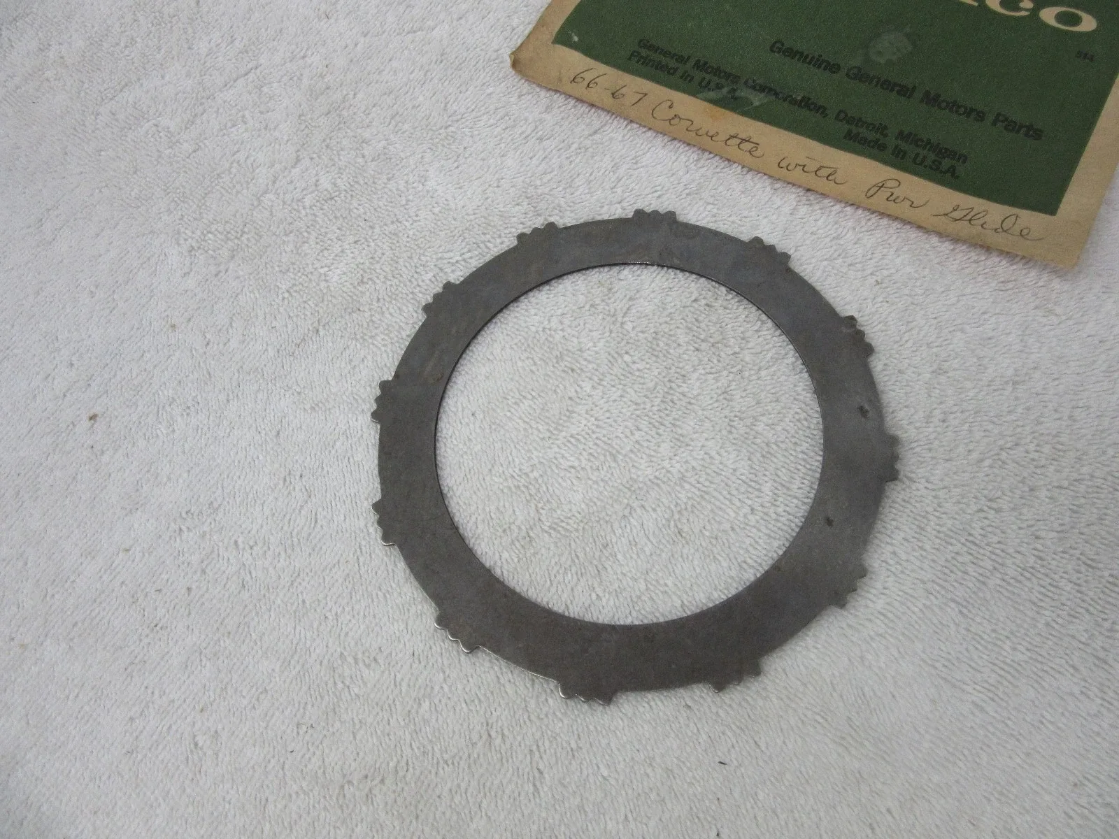 1966-1972 Chevrolet Forward Clutch Driven Plate GM 3883903 image 3