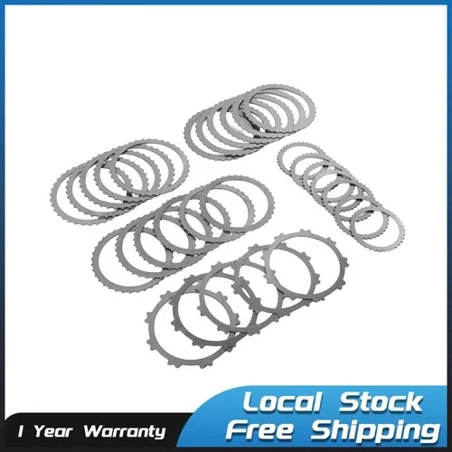 Transmission Steel Clutch Plate Kit 6L80/6L80E/6L90/6L90E for Express, Silverado
