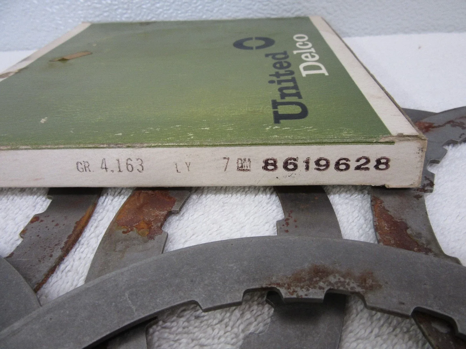 1961-1964 GM Front Clutch Driven Plate Set Hydra-Matic MPN 8619628 image 2