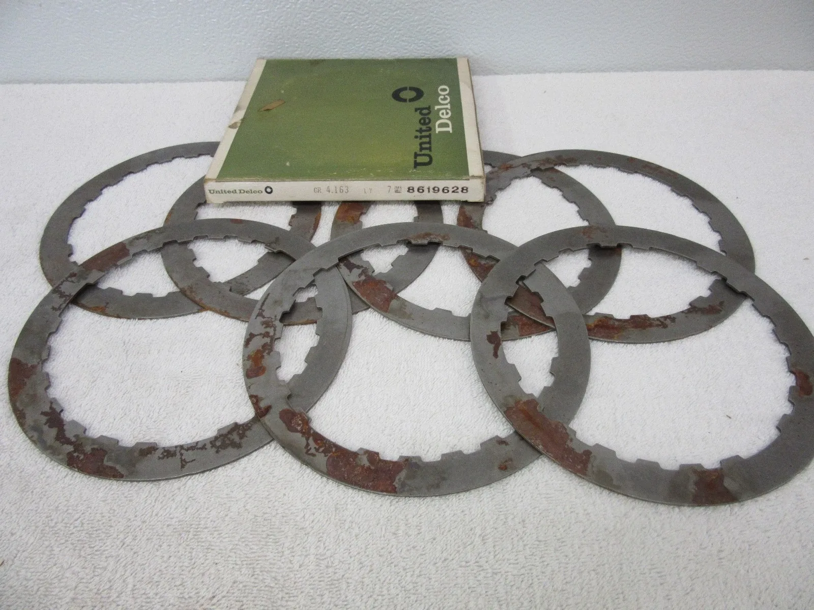 1961-1964 GM Front Clutch Driven Plate Set Hydra-Matic MPN 8619628