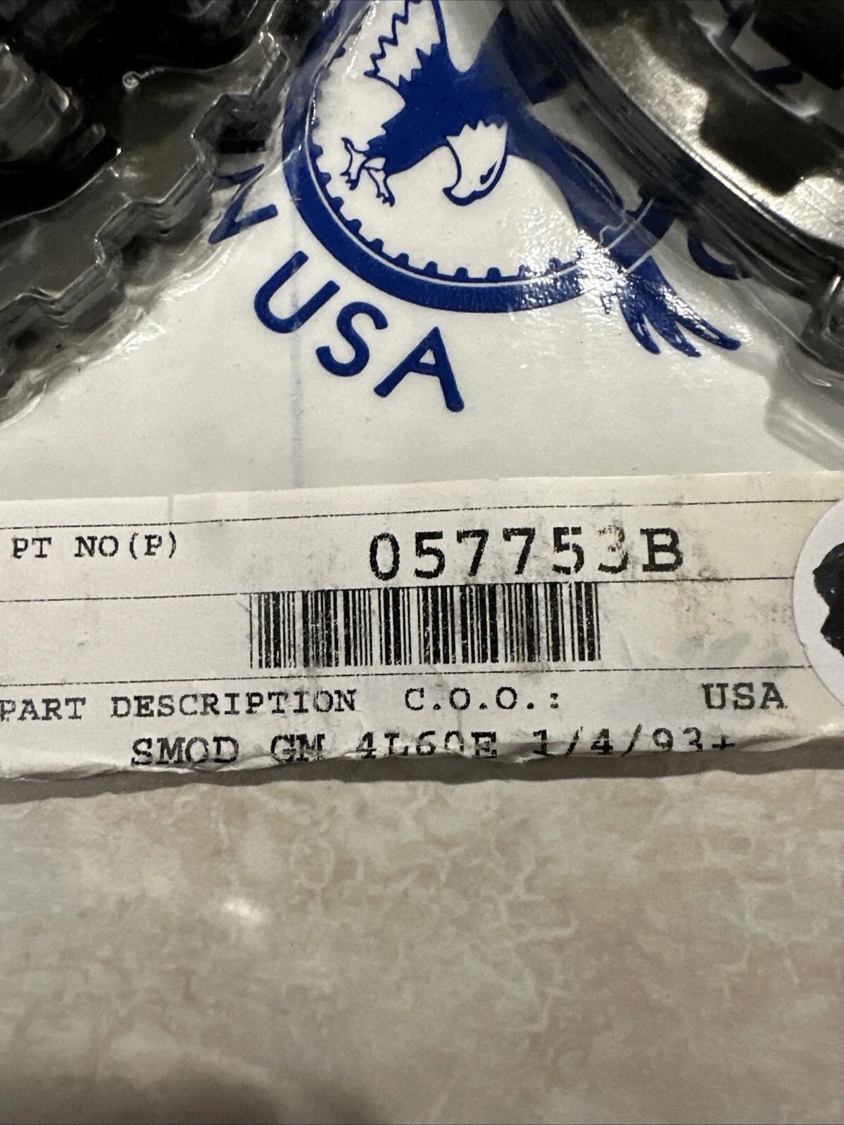 1987-1993 GM 4L60E Steel Clutch Plate Kit MPN 057753B image 3