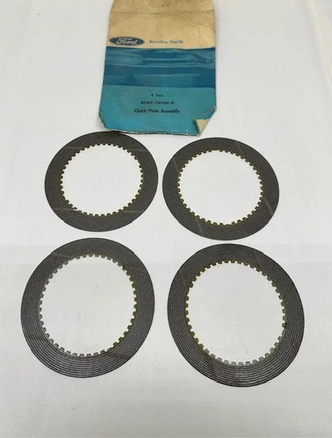 1955–1960 Ford & Mercury Clutch Plate Assembly B5AZ-7B164-B (4 Pc Set) image 2