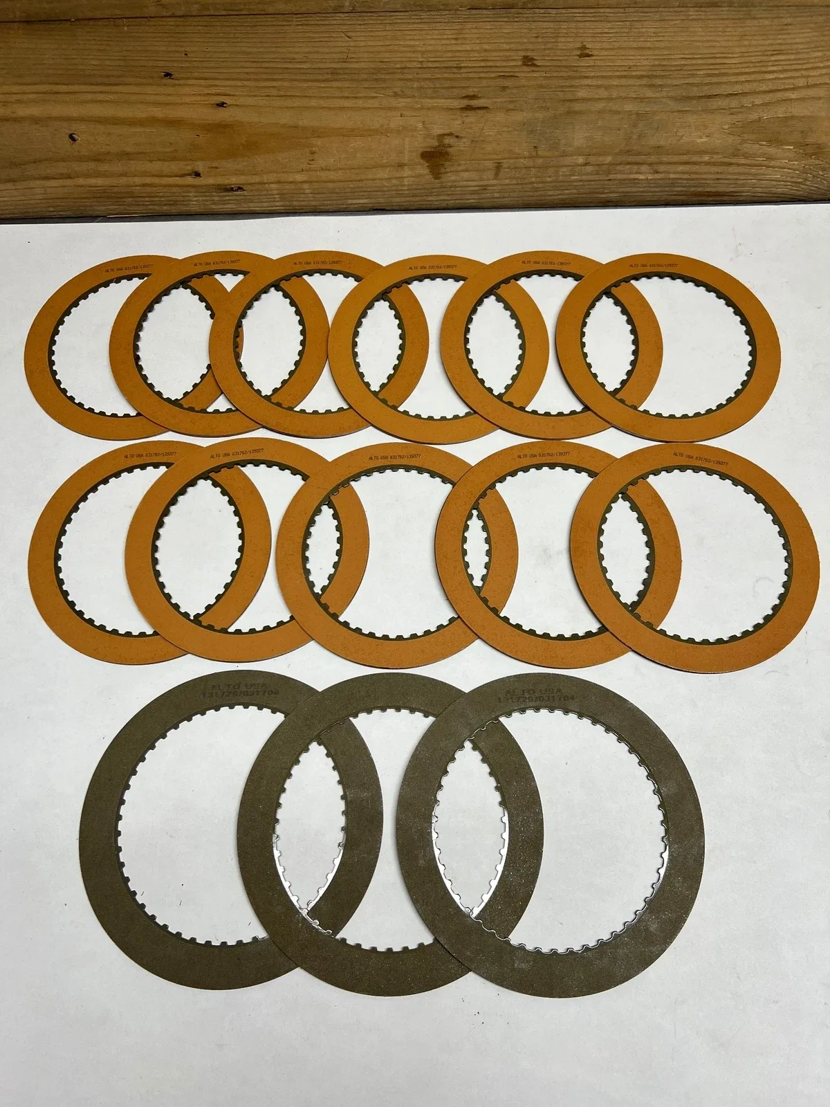 Alto Forward/Direct & Intermediate Clutch Plate Set MPN 031702/031704