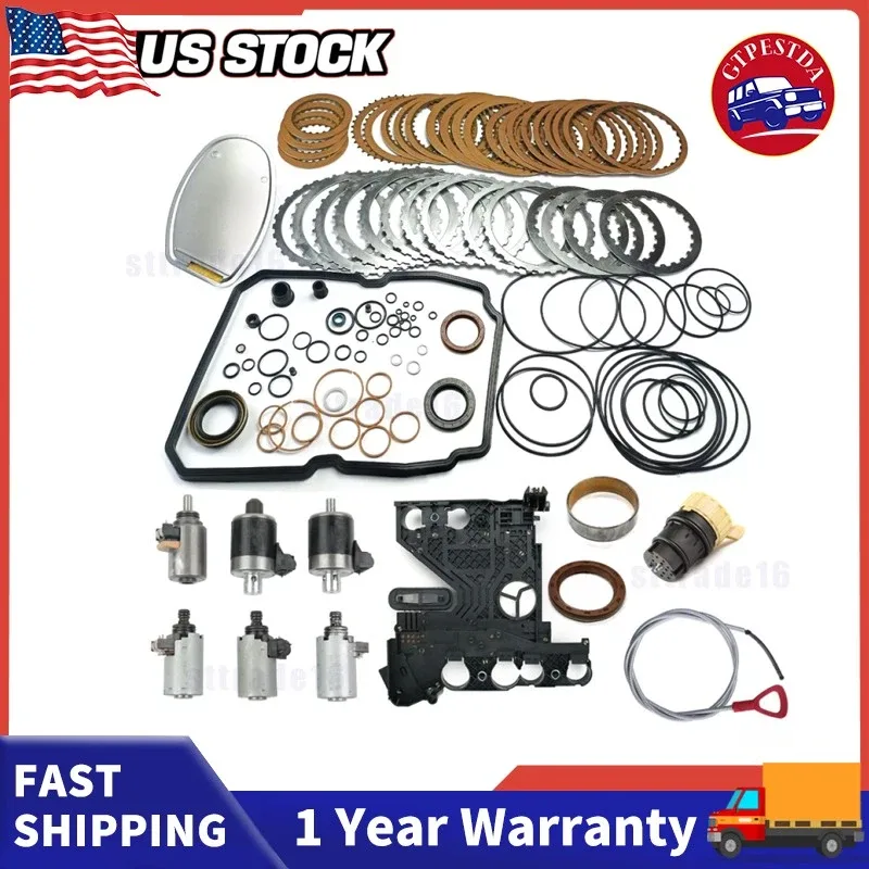Mercedes-Benz 722.6 Transmission Rebuild Kit (W5A330 / W5A580) - Master Gasket & Clutch Plates
