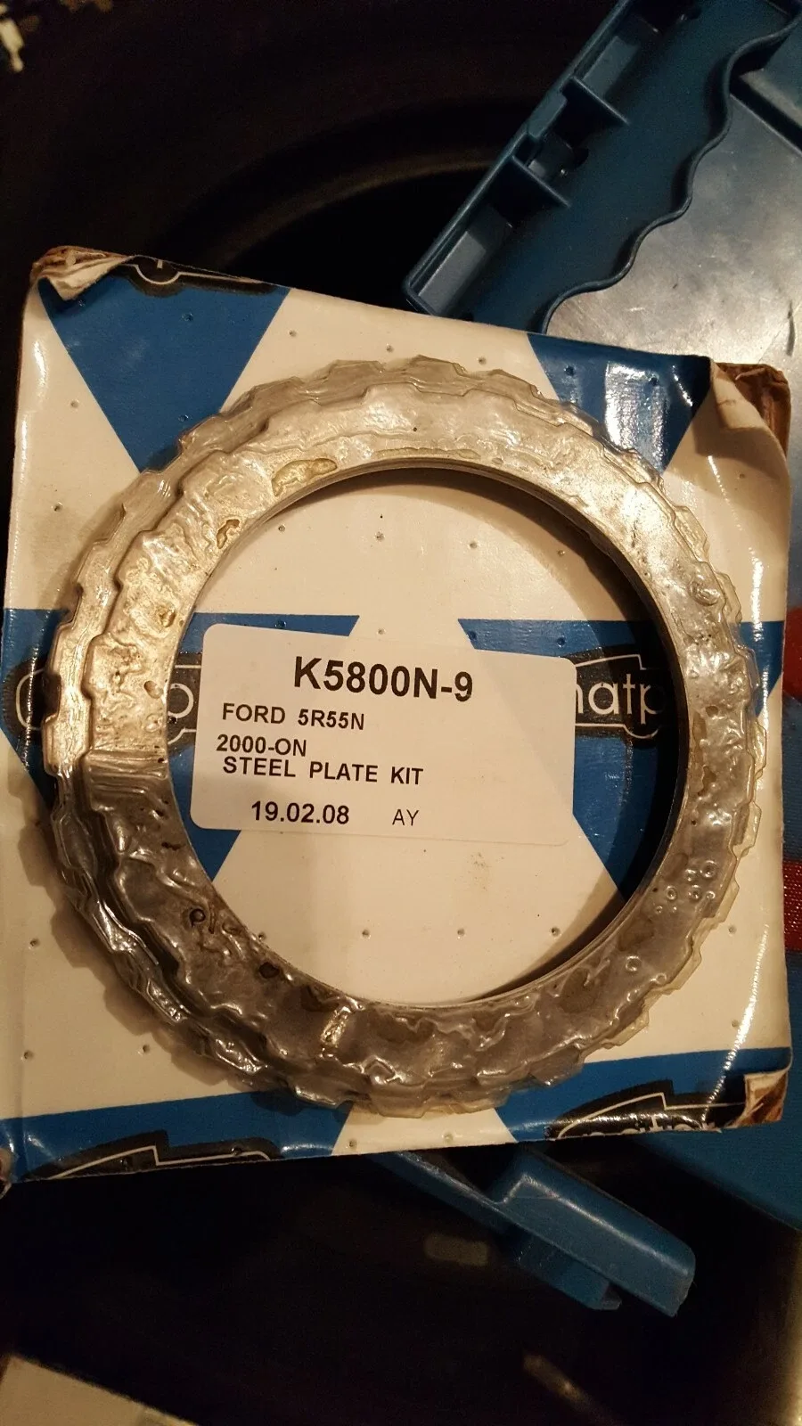 2000-2002 Ford Thunderbird & Lincoln L 5R55N Steel Plate Kit - Clutch Plate