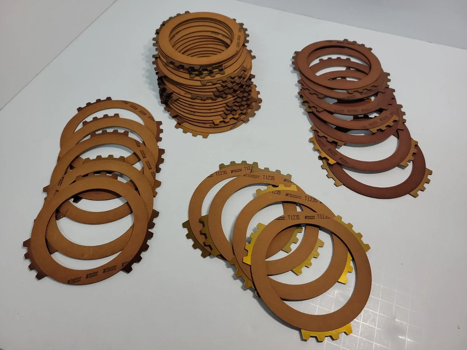 Lot of 35 BorgWarner/Other Automatic Transmission Clutch Plates