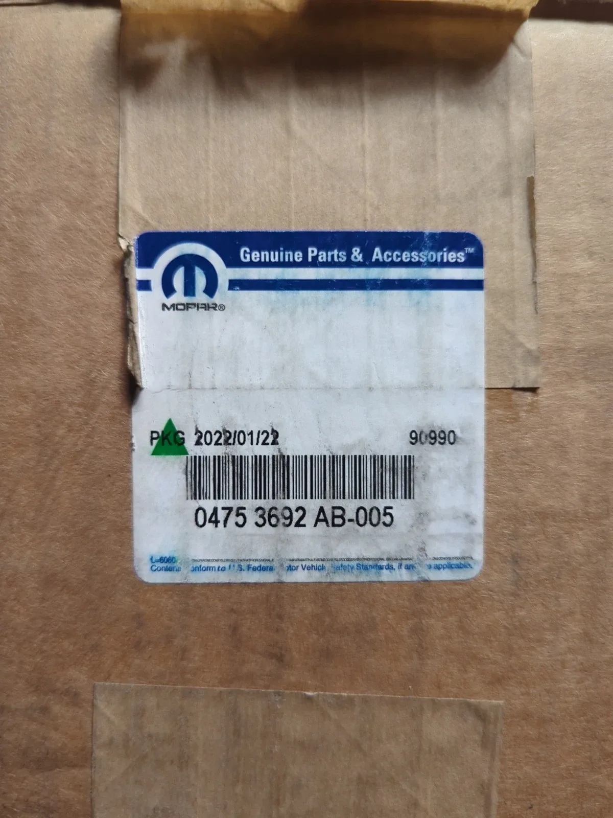 Mopar 04753692 Clutch Plate (AB-005)