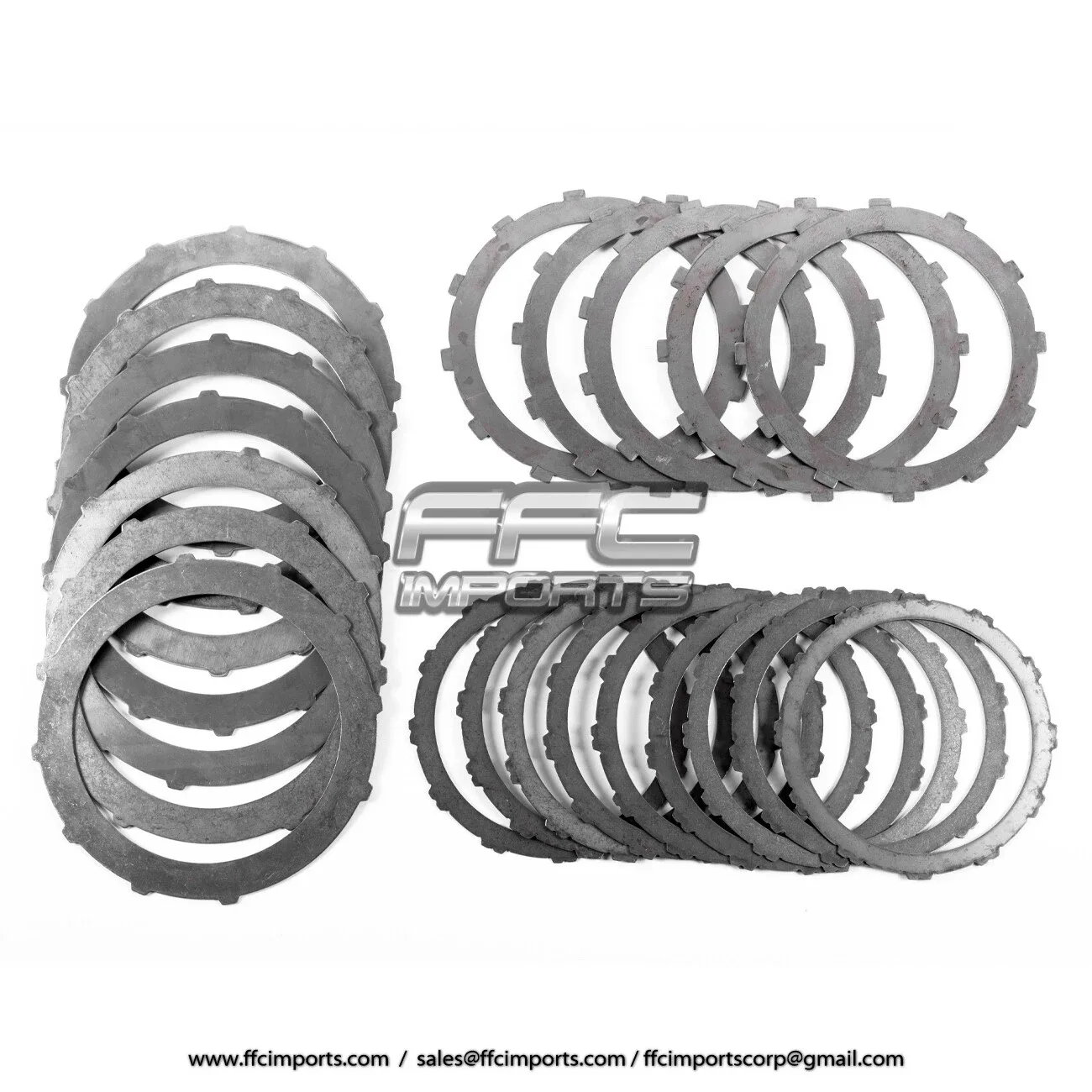 2003-UP Dodge Ram 48RE / A618 Friction & Steel Clutch Plate Set — 028752F, 028753F image 3