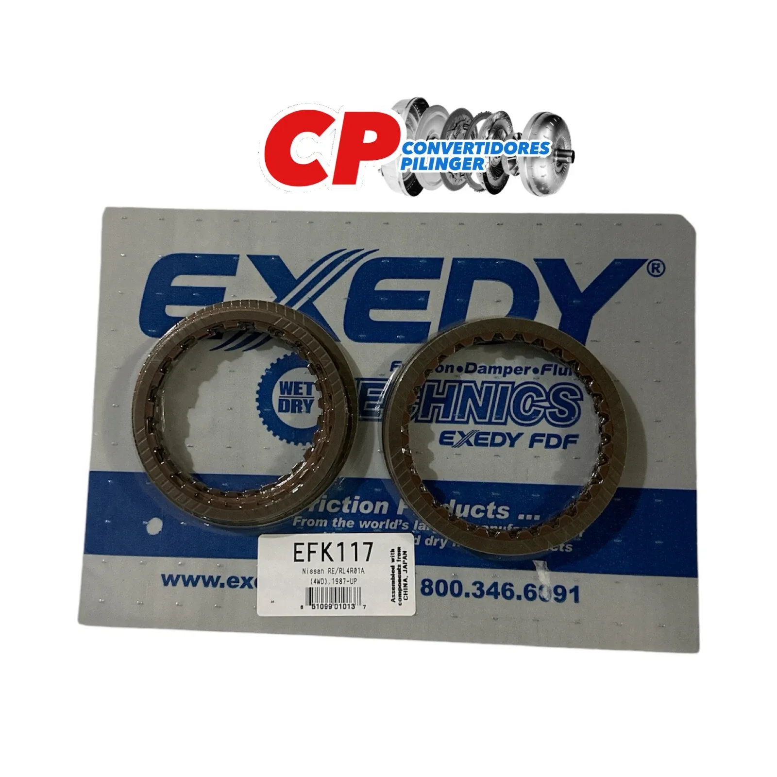 1987-UP Nissan RE4R01A RL4R01A Friction Clutch Kit KA69080
