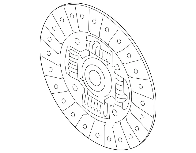 Subaru Clutch Friction Plate 30100AA870 — Crosstrek/BRZ/Forester/Legacy/Outback image 3