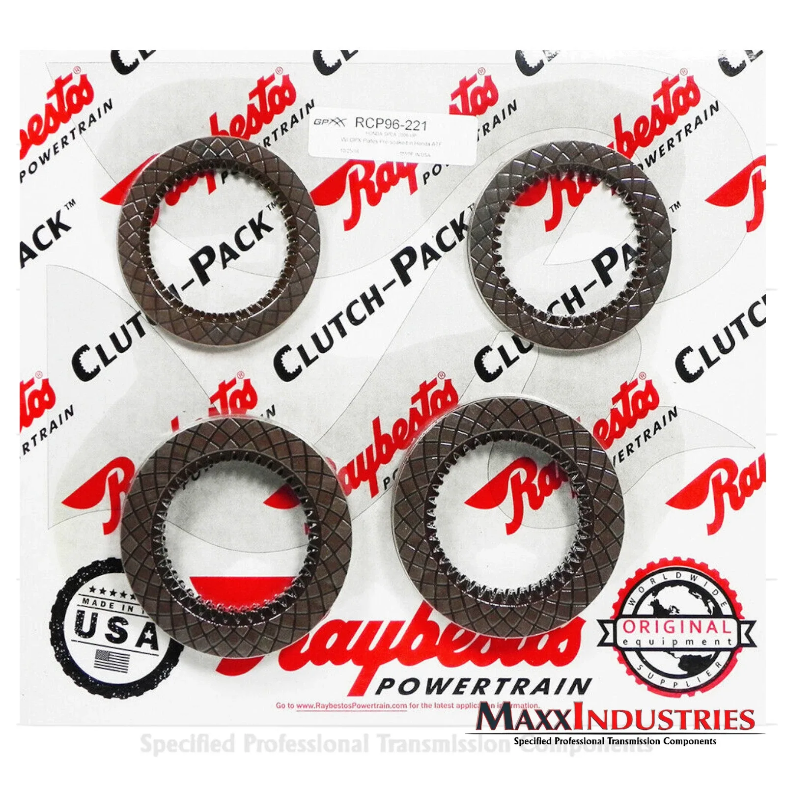 Honda Civic Clutch Kit RCP96-221 by Raybestos image 3