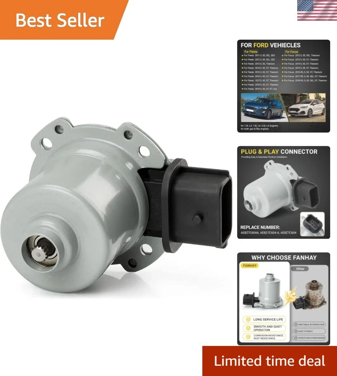 Ford Focus & Fiesta Automatic Transmission Clutch Actuator - Automatic Transmission Clutch Actuator Ford Focus Fiesta