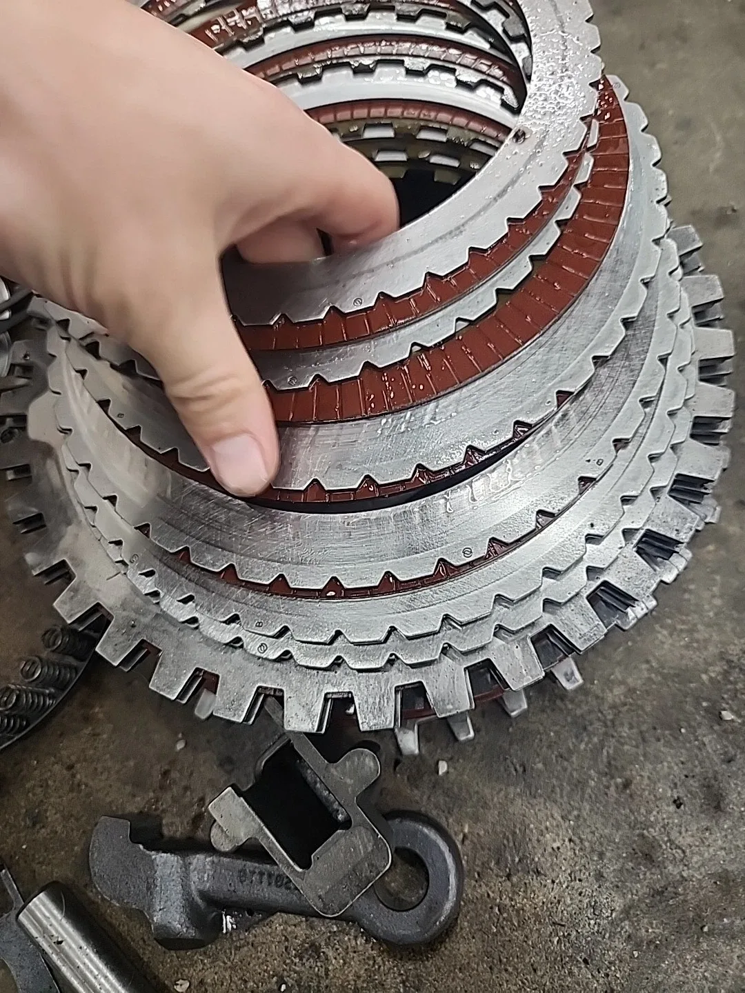 Allison 1000 Automatic Transmission Clutch Pack Components image 2