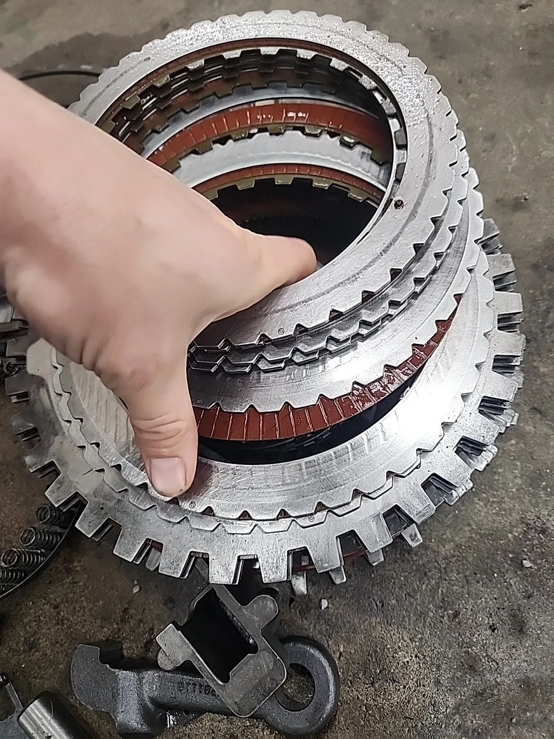 Allison 1000 Automatic Transmission Clutch Pack Components image 4
