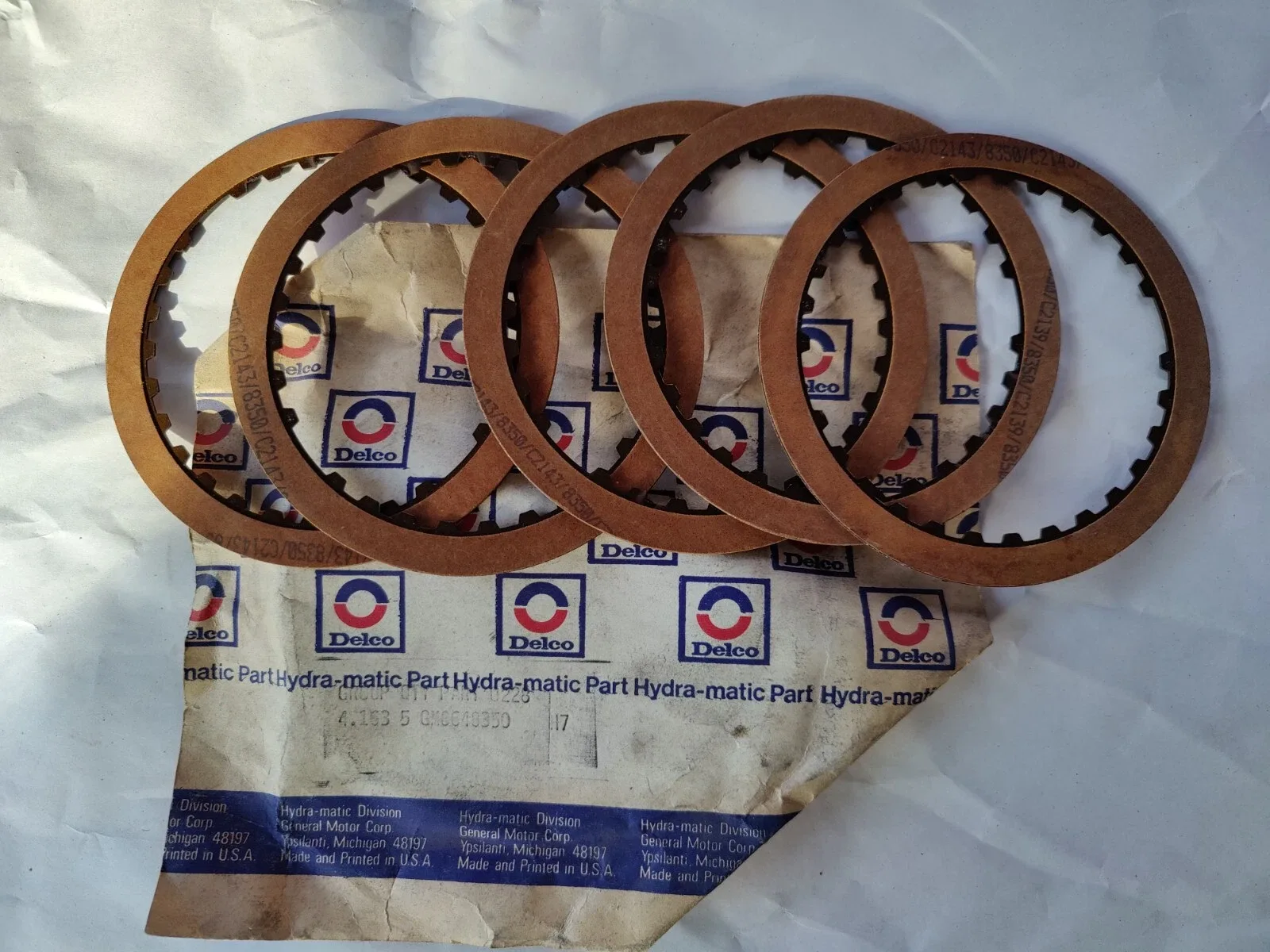 1982-1988 GM ACDelco FWD Clutch Plate 8648350