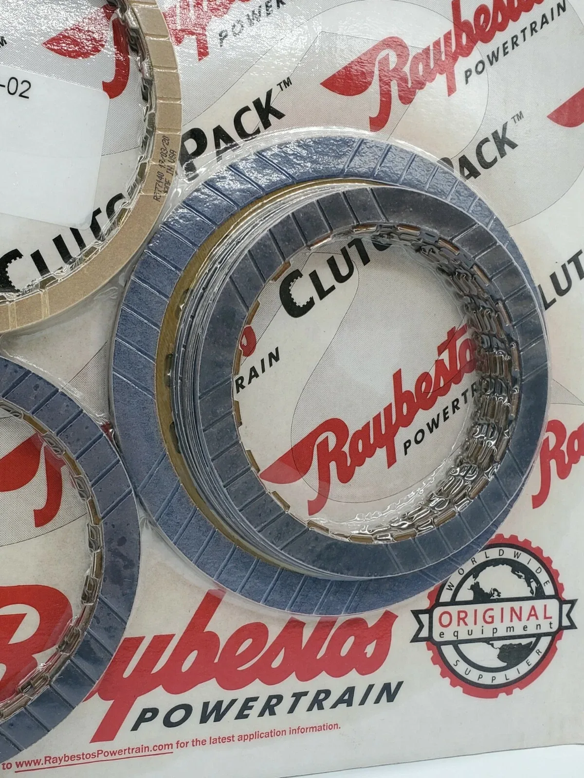 GM 350 Raybestos GEN 2 Blue Plate Clutch RCPBP-02 (44119 BLUE) image 4