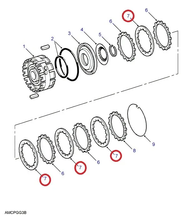 Land Rover Automatic Clutch Disc RTC5127