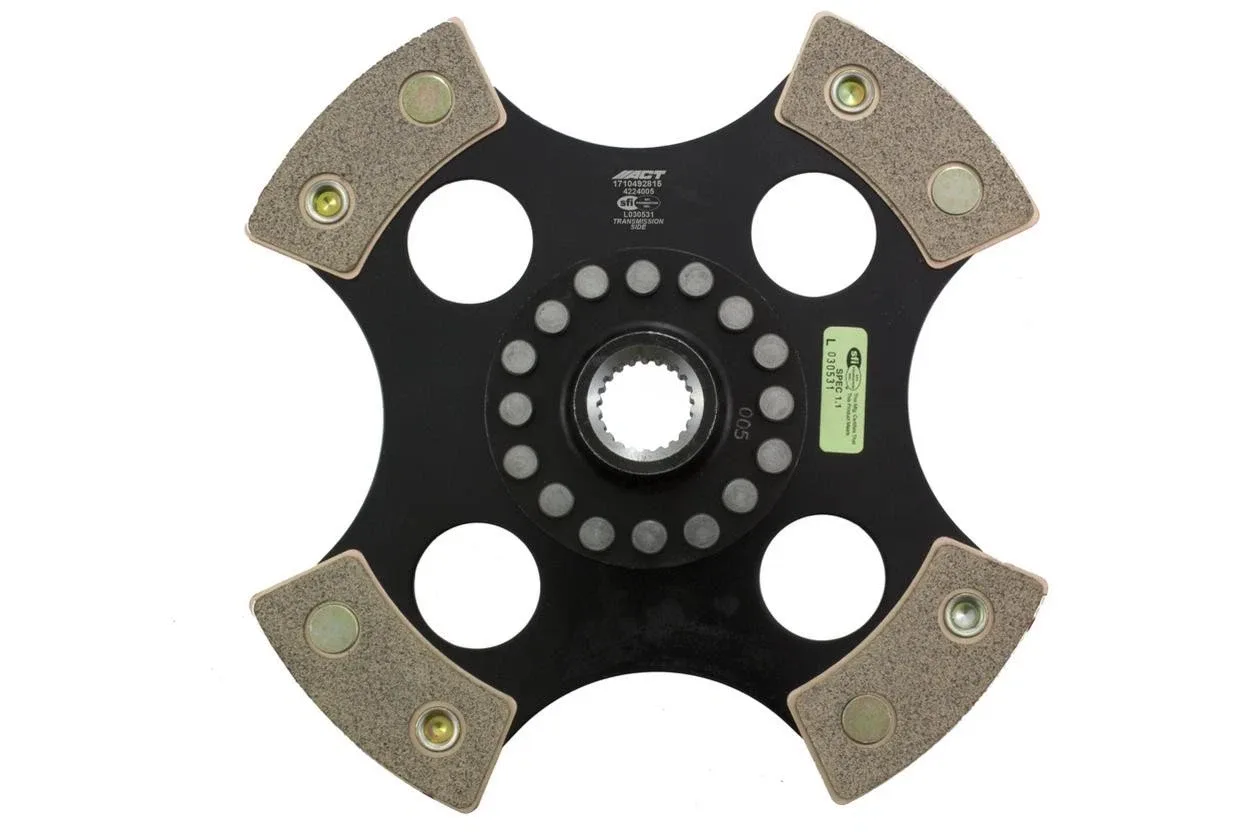 1990 Mazda Protege LX Clutch Disc (Advanced Clutch MPN 4224005-PD)