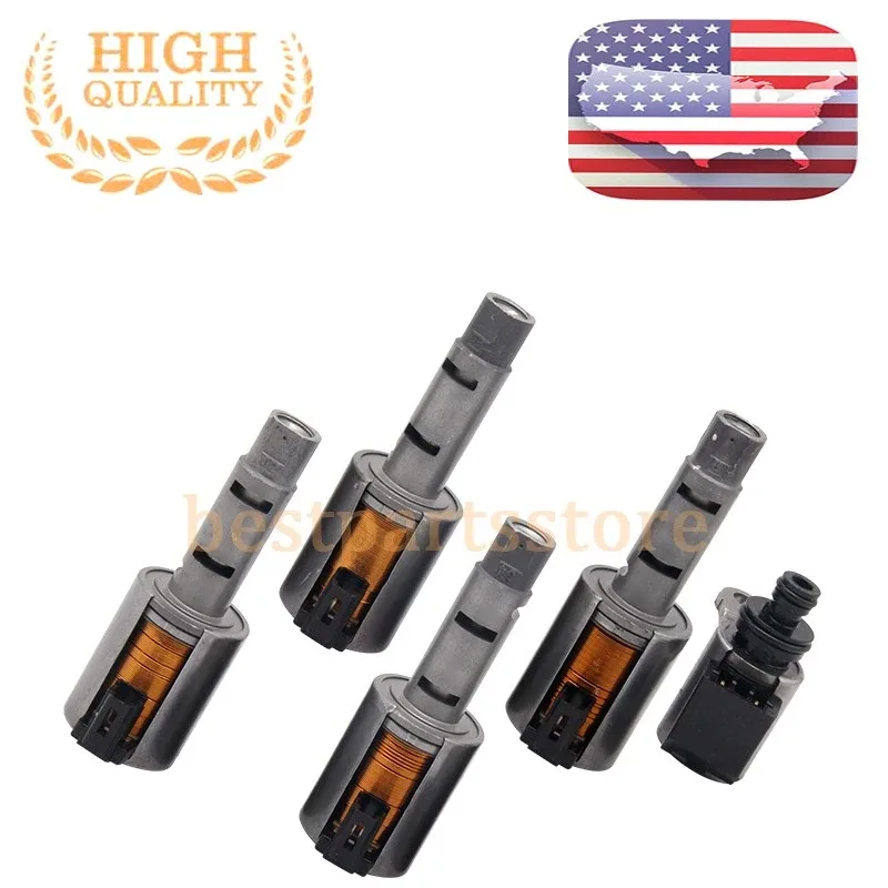 2012-2015 Shift Solenoid JF015E RE0F11A for Nissan, Chevrolet & Suzuki (5 pcs)